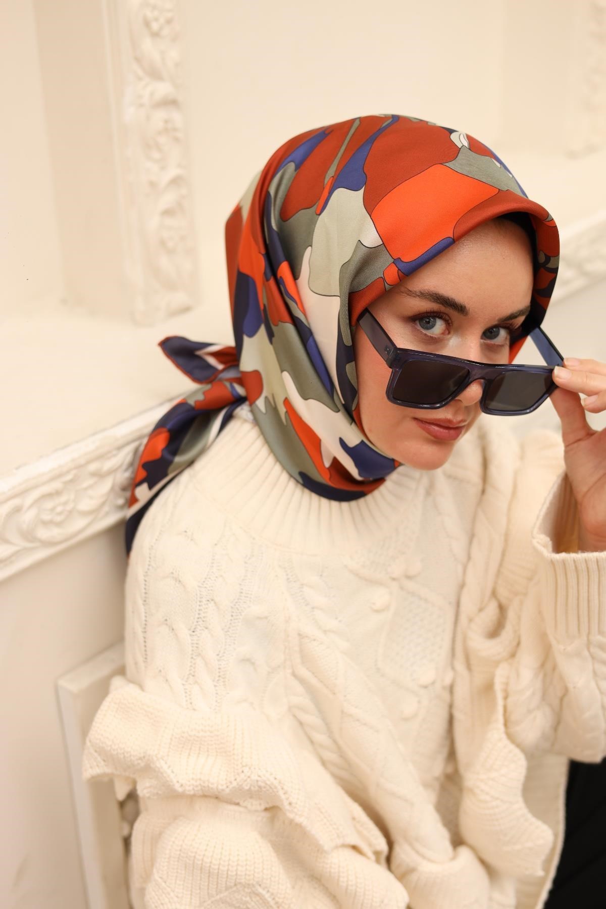 Silk Home Twill İpek Eşarp 11446-47