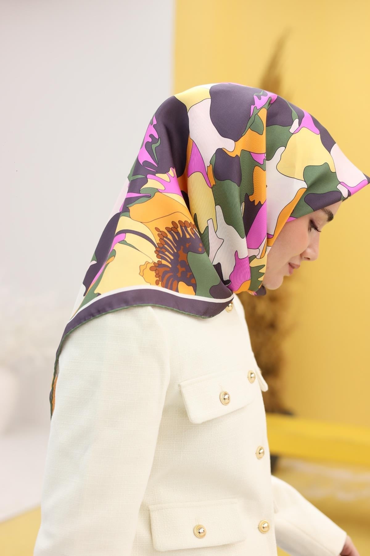 Silk Home Twill İpek Eşarp 11446-53