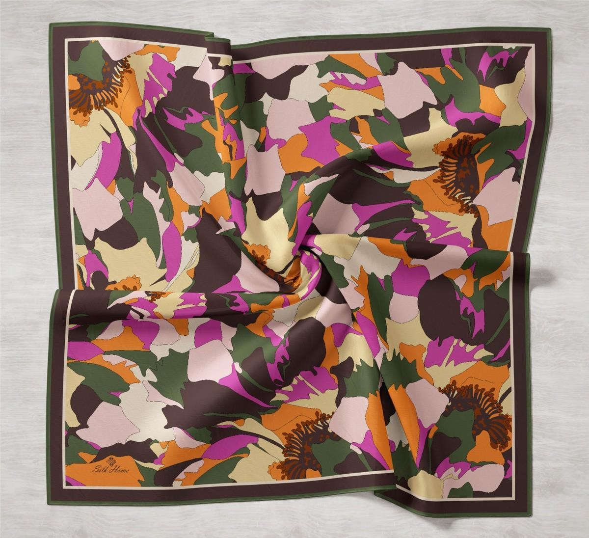 Silk Home Twill İpek Eşarp 11446-53