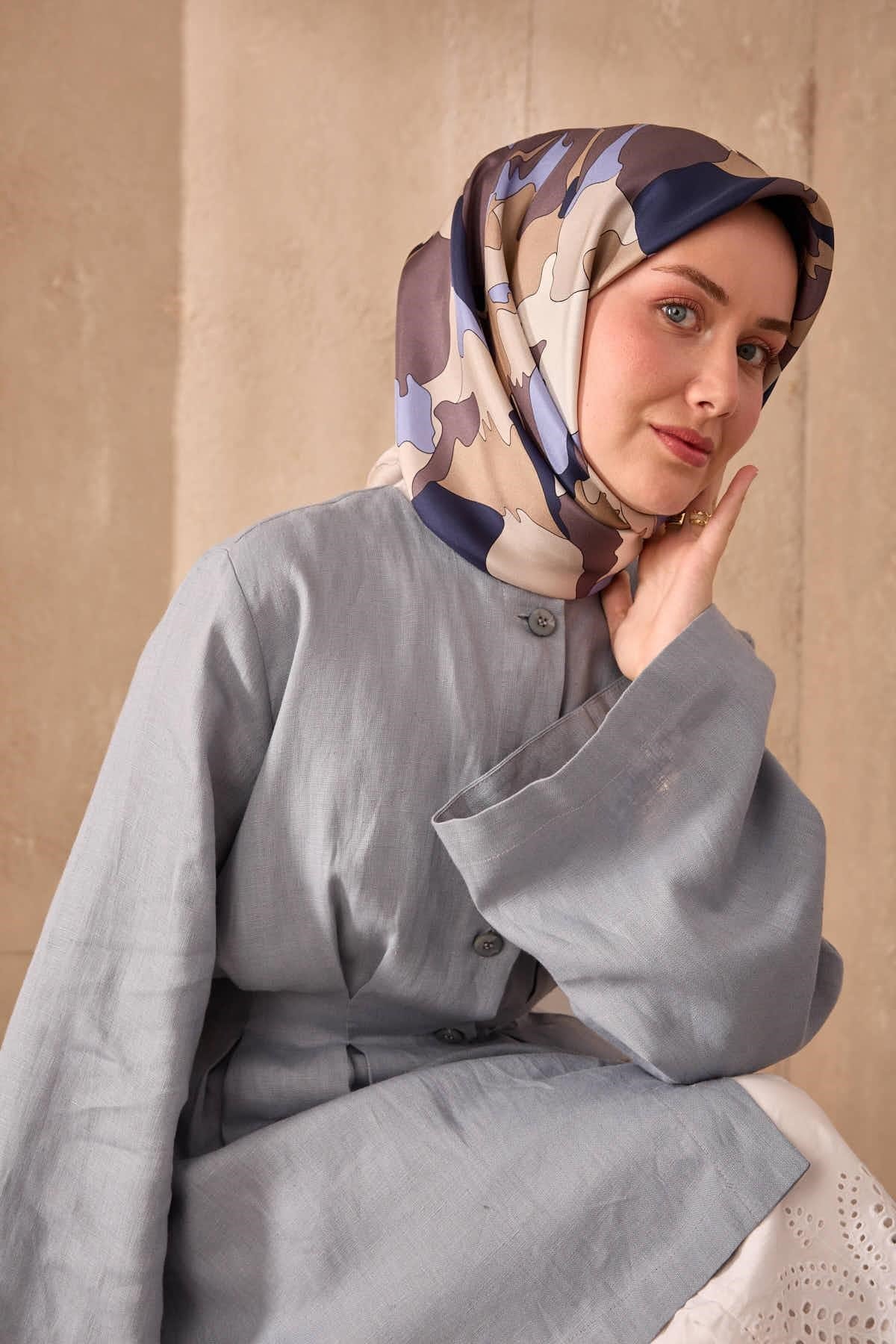 Silk Home Twill İpek Eşarp 11446-72