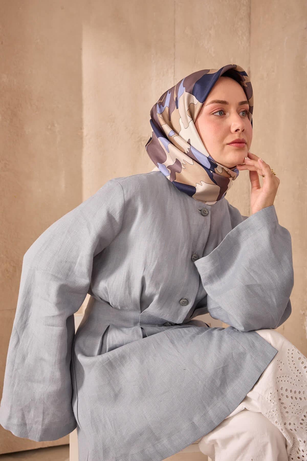Silk Home Twill İpek Eşarp 11446-72