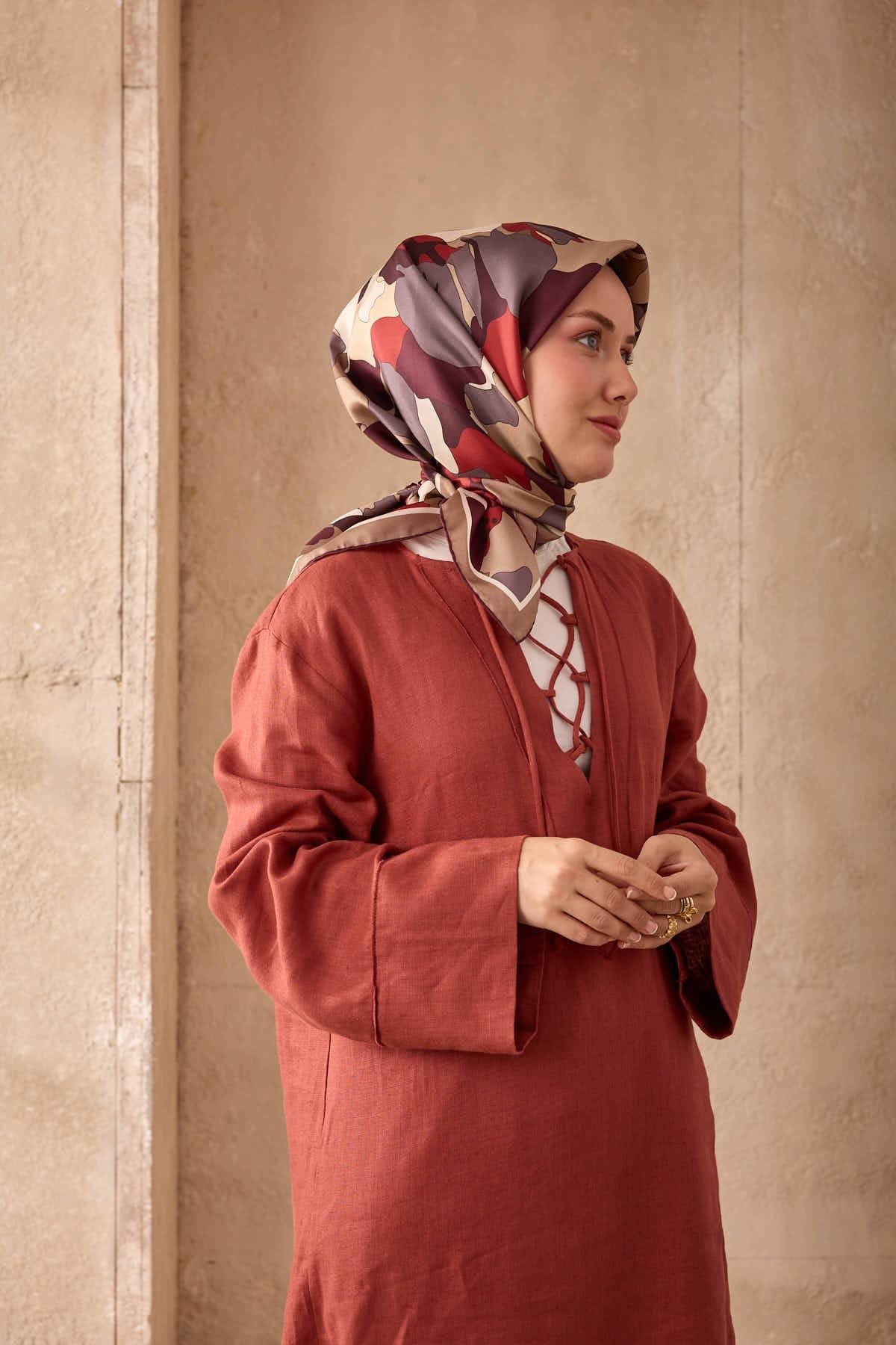 Silk Home Twill İpek Eşarp 11446-73