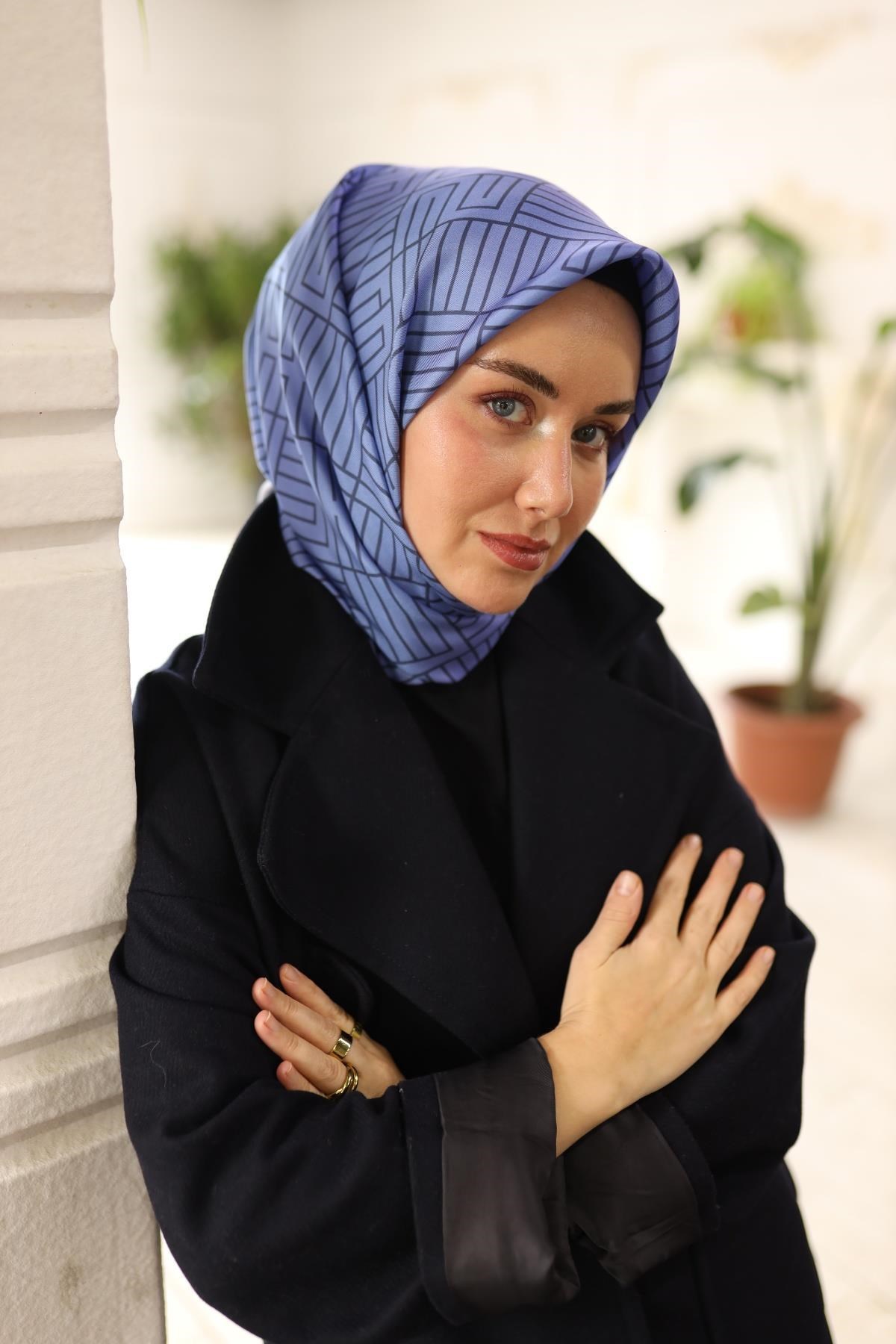 Silk Home Twill İpek Eşarp 11447-38