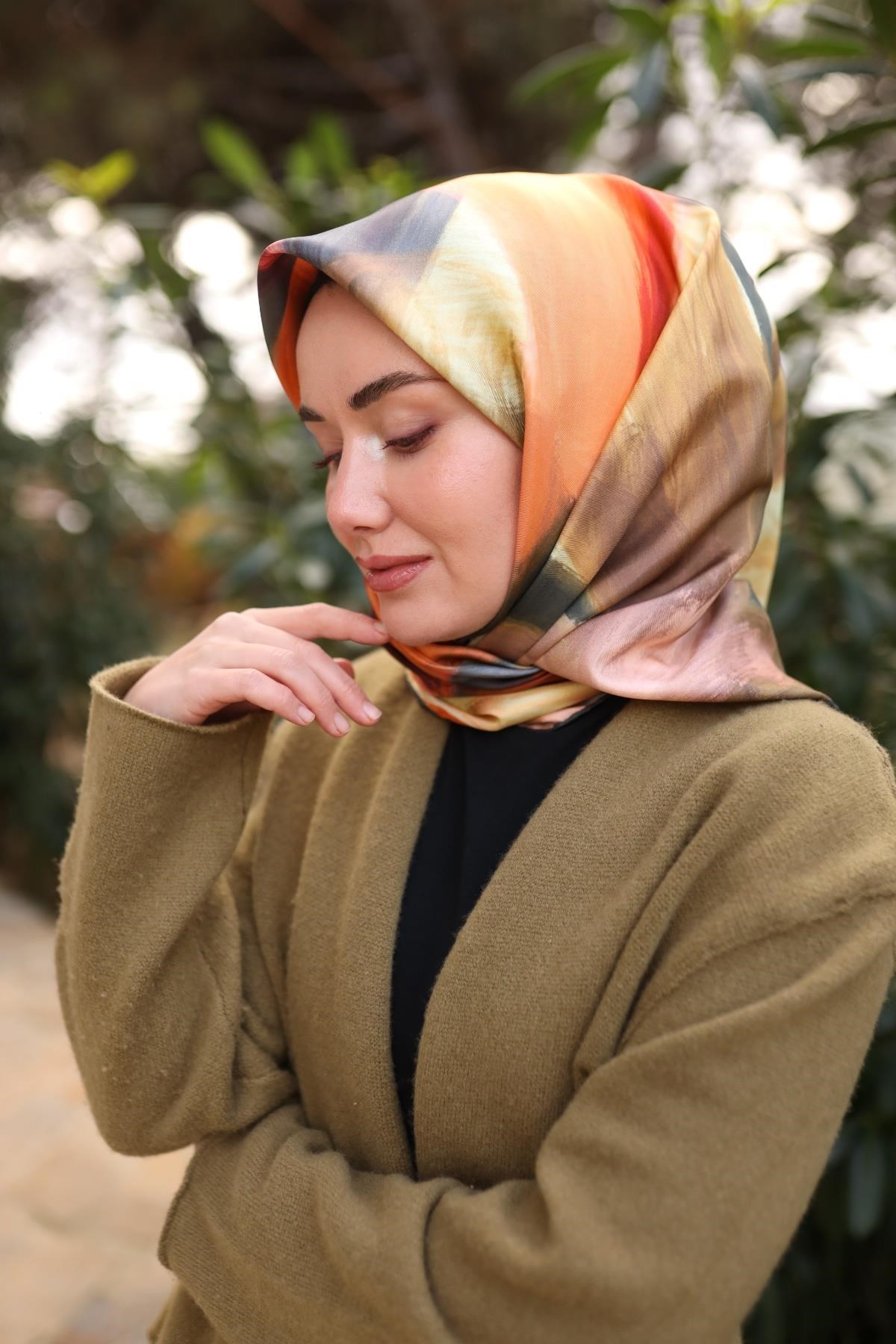 Silk Home Twill İpek Eşarp 11448-11