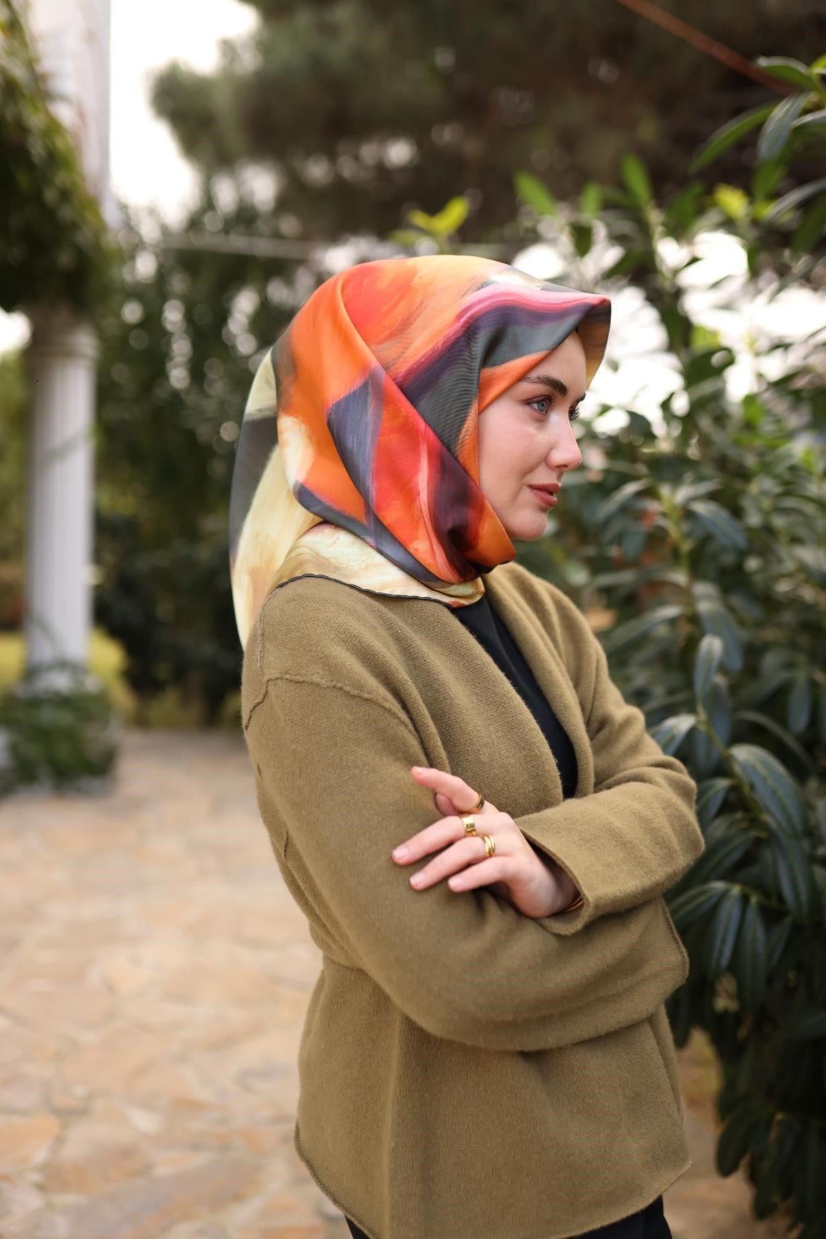 Silk Home Twill İpek Eşarp 11448-11