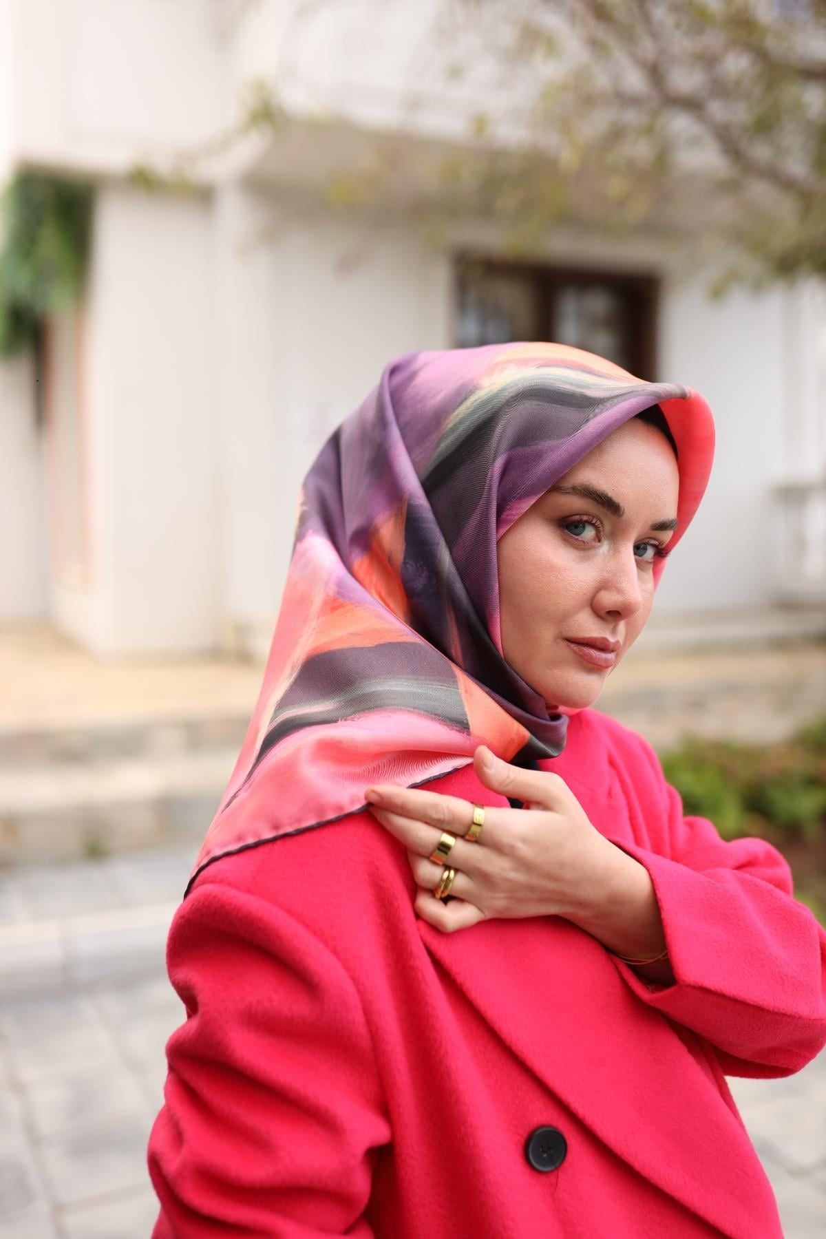 Silk Home Twill İpek Eşarp 11448-28