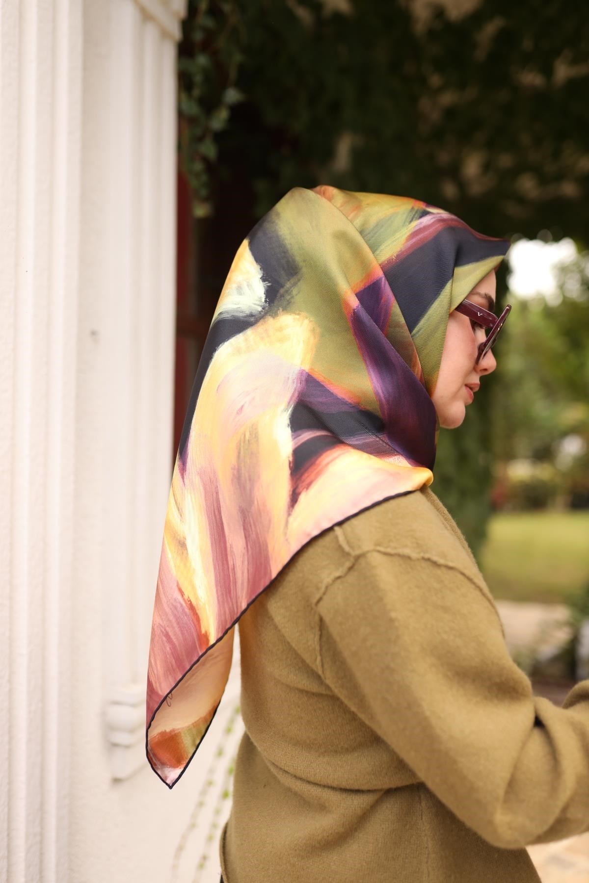 Silk Home Twill İpek Eşarp 11448-46