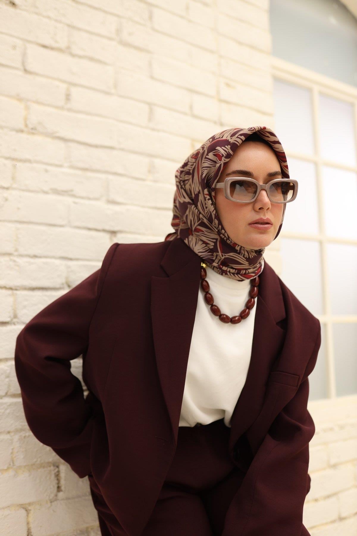 Silk Home Twill İpek Eşarp 11449-44