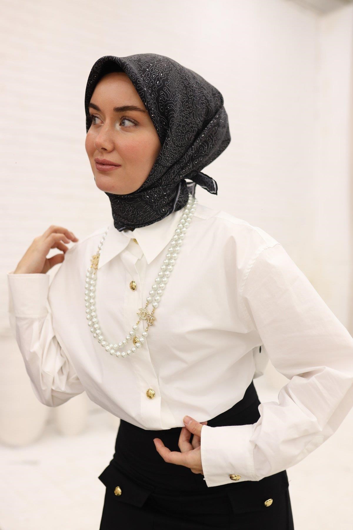 Silk Home Twill İpek Eşarp 11450-01