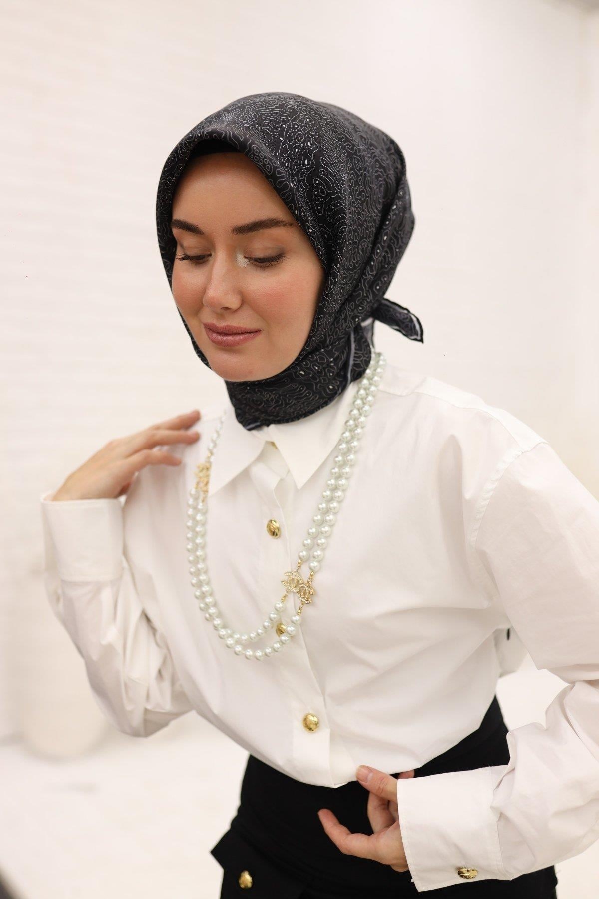 Silk Home Twill İpek Eşarp 11450-01