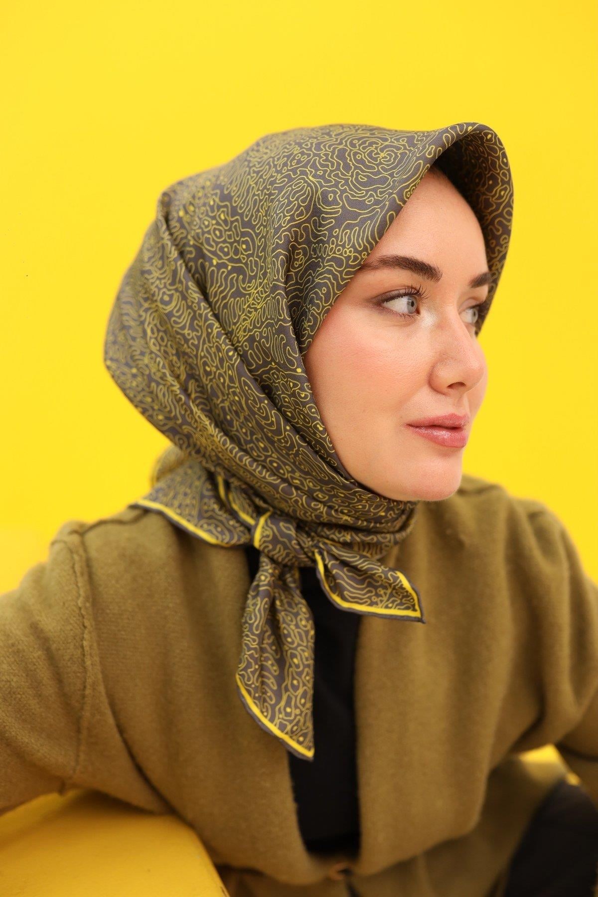 Silk Home Twill İpek Eşarp 11450-34