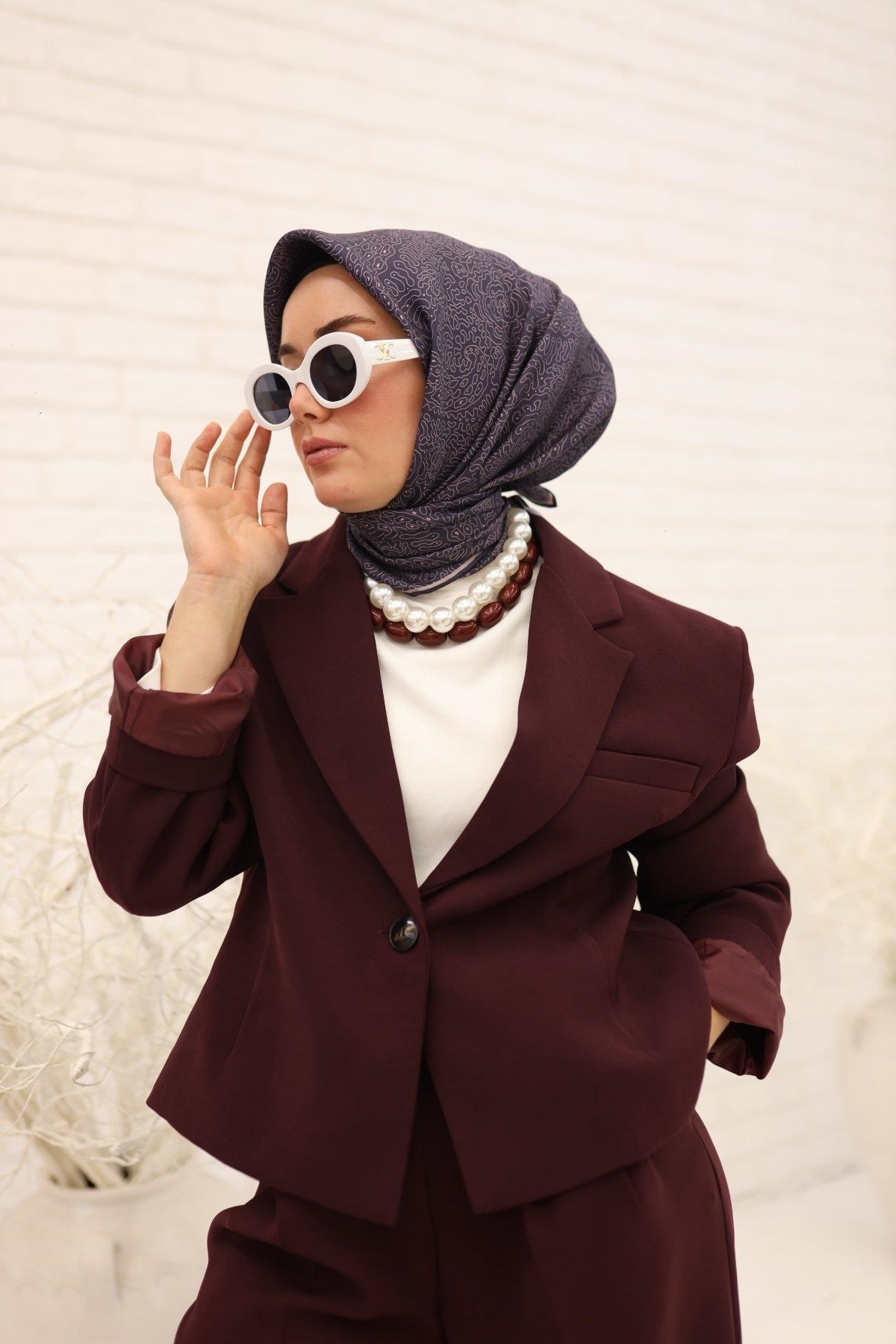Silk Home Twill İpek Eşarp 11450-37