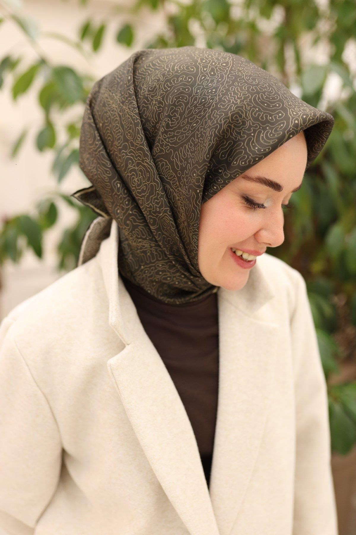 Silk Home Twill İpek Eşarp 11450-41