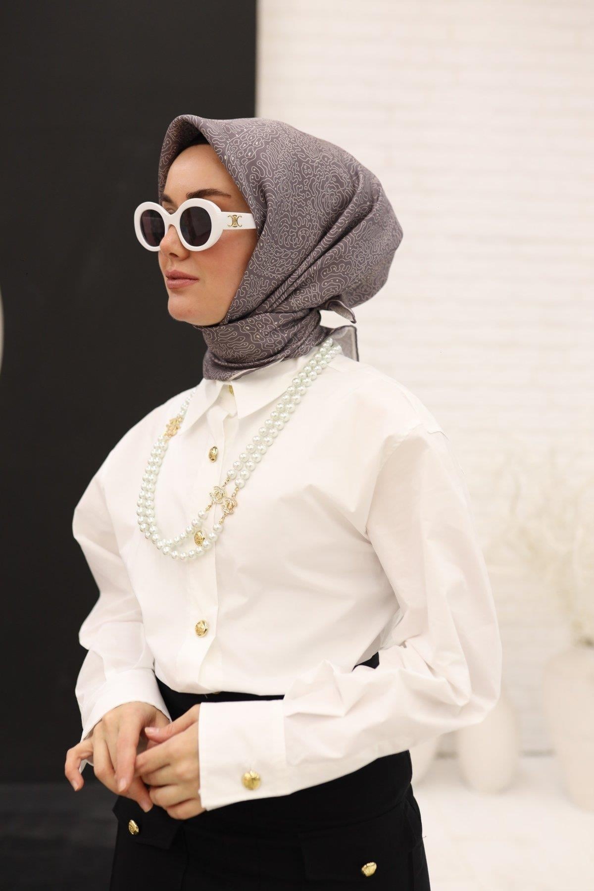 Silk Home Twill İpek Eşarp 11450-45