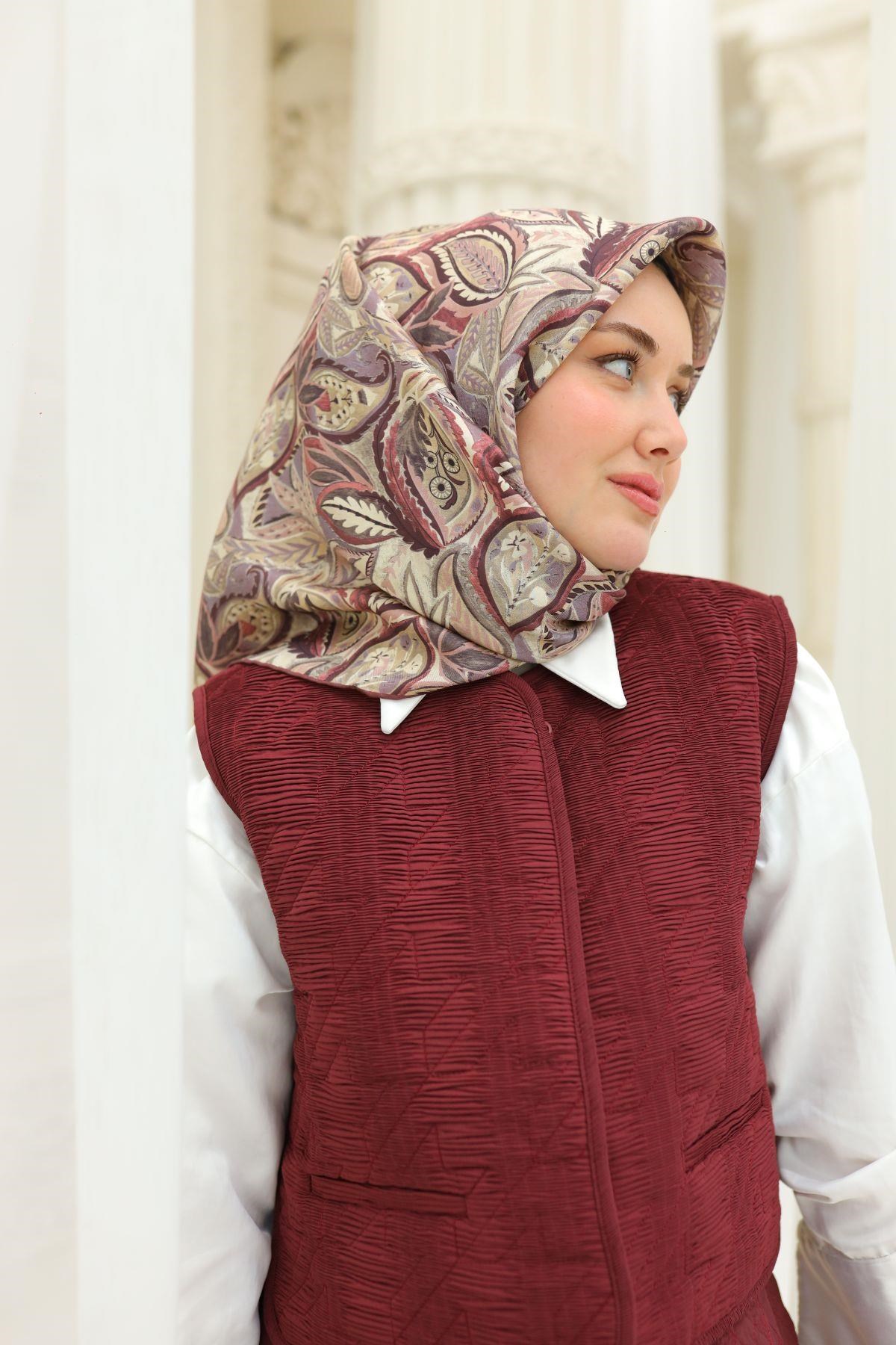 Silk Home Twill İpek Eşarp 11456-11