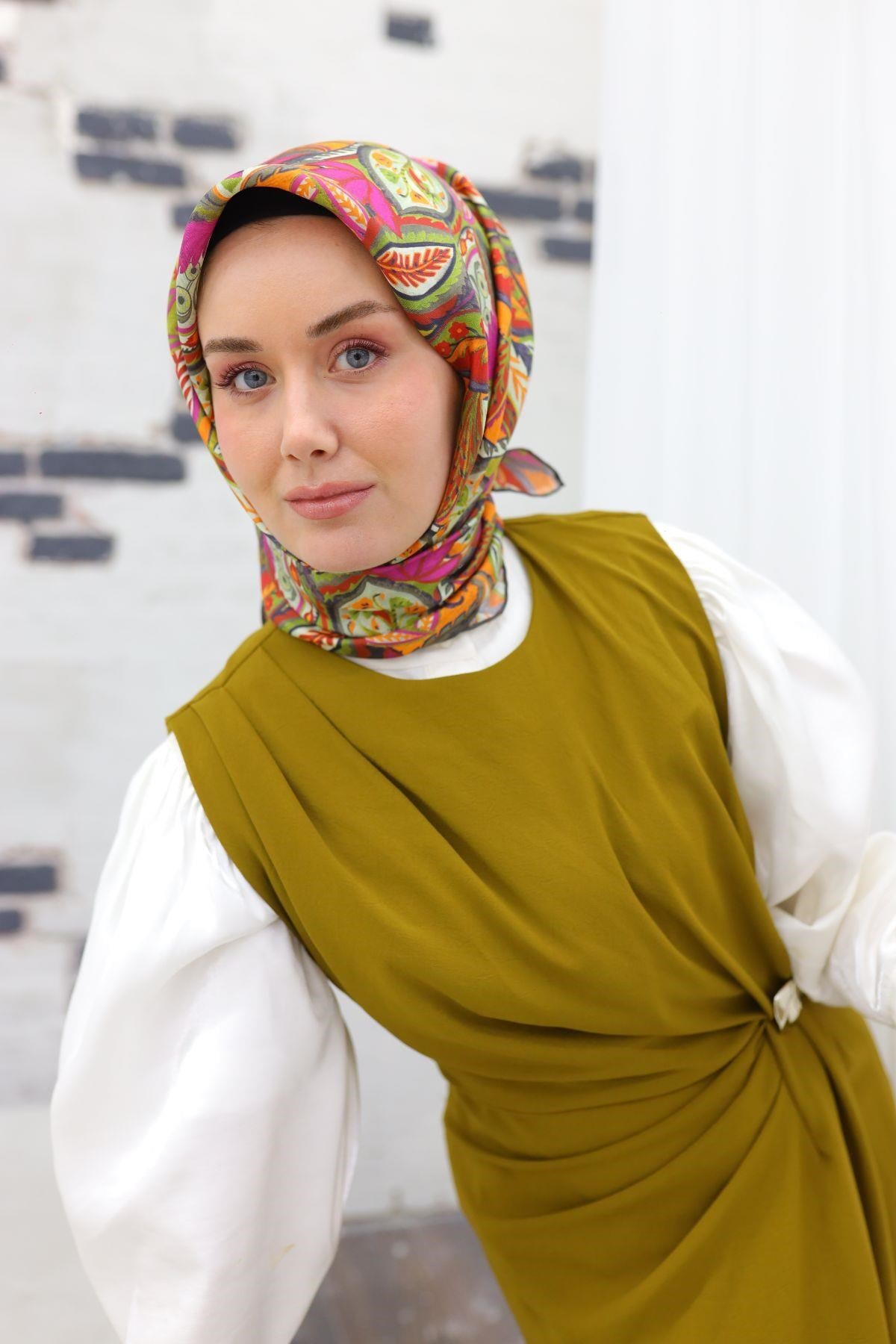 Silk Home Twill İpek Eşarp 11456-19
