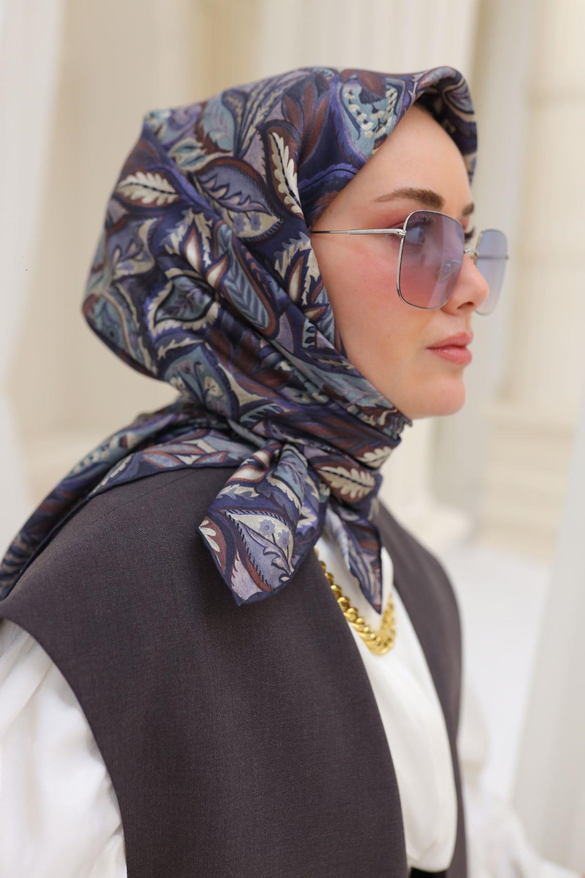 Silk Home Twill İpek Eşarp 11456-35