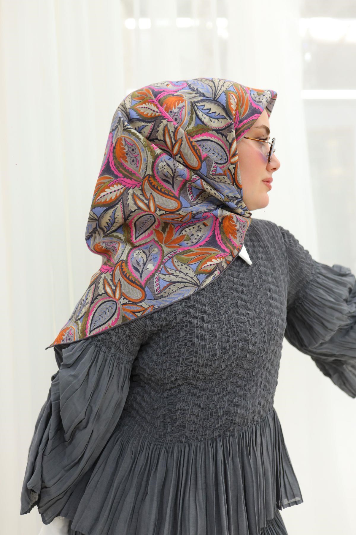 Silk Home Twill İpek Eşarp 11456-41