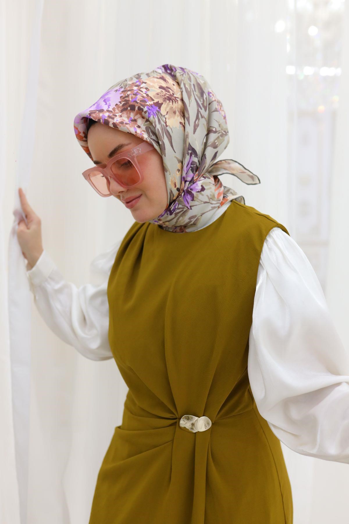 Silk Home Twill İpek Eşarp 11457-08
