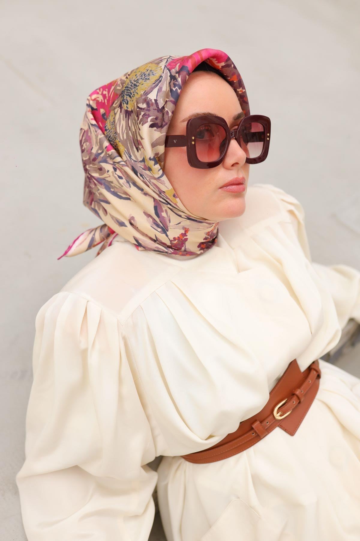 Silk Home Twill İpek Eşarp 11457-46