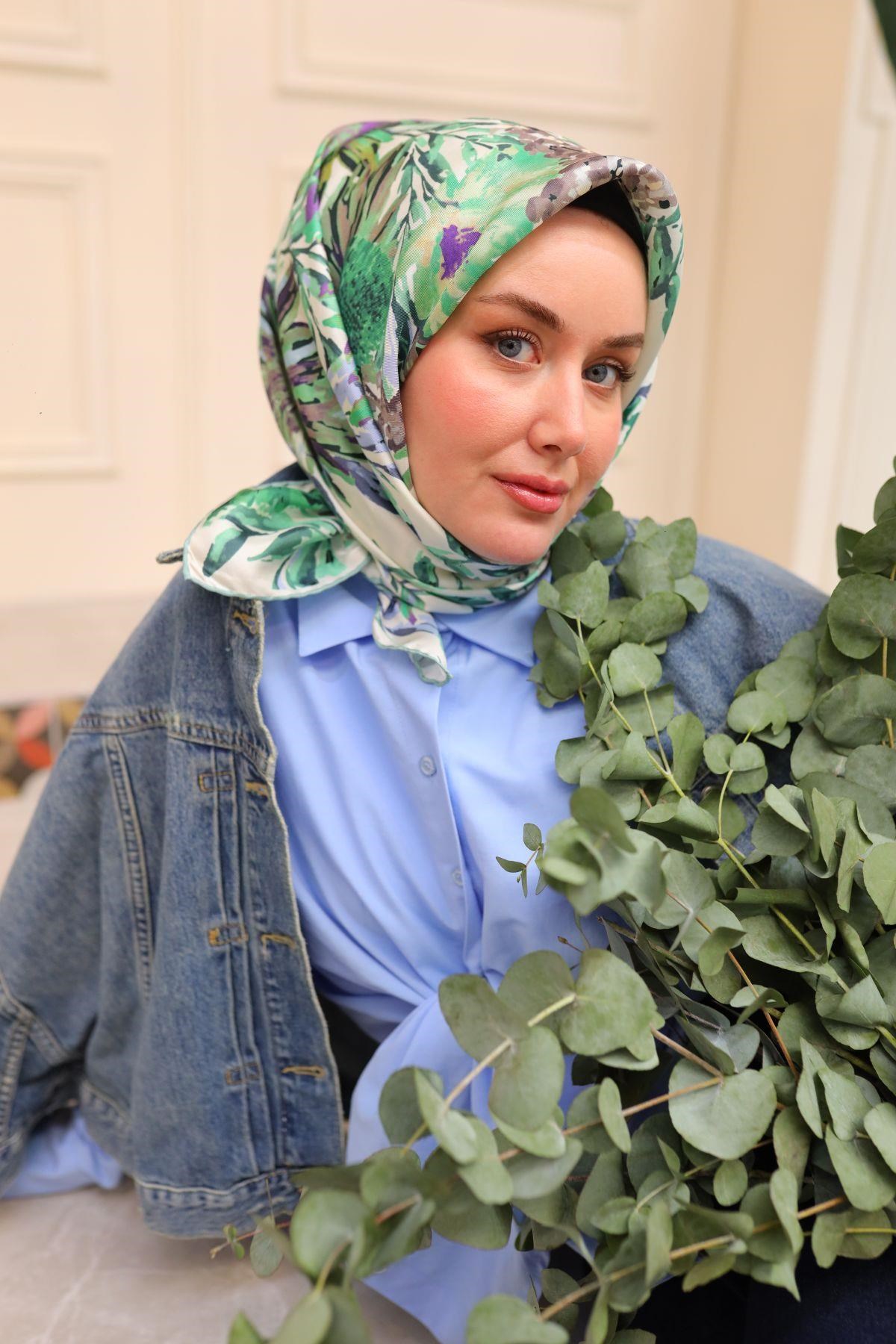 Silk Home Twill İpek Eşarp 11457-49