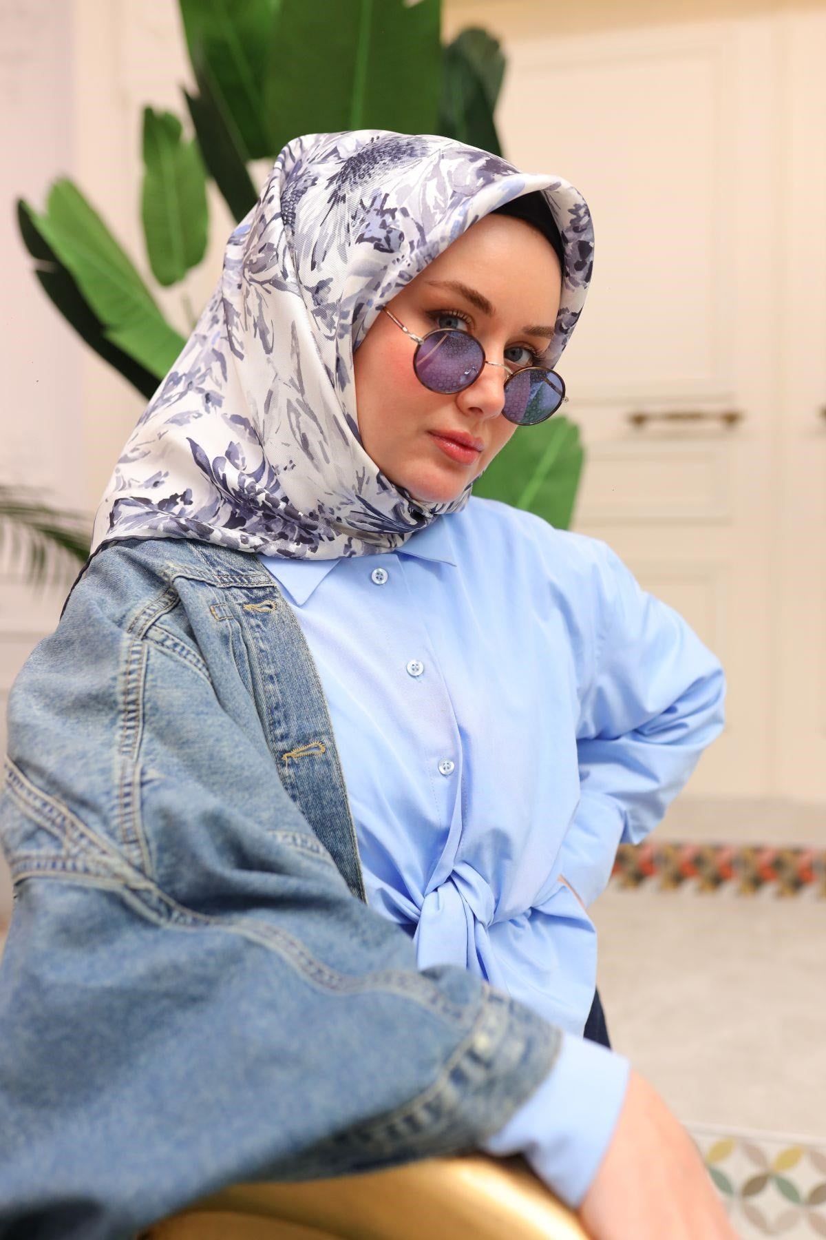 Silk Home Twill İpek Eşarp 11457-51