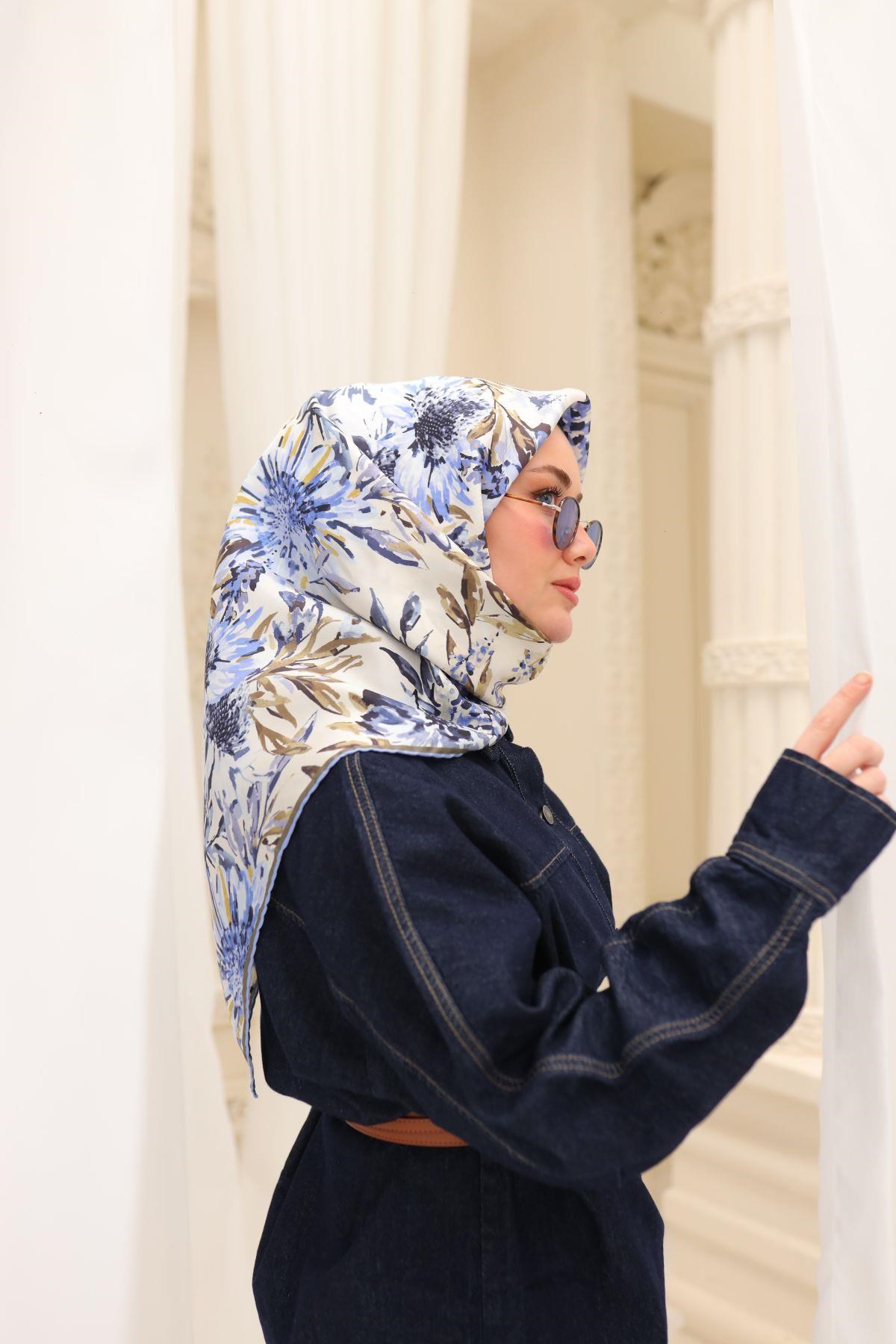 Silk Home Twill İpek Eşarp 11457-55