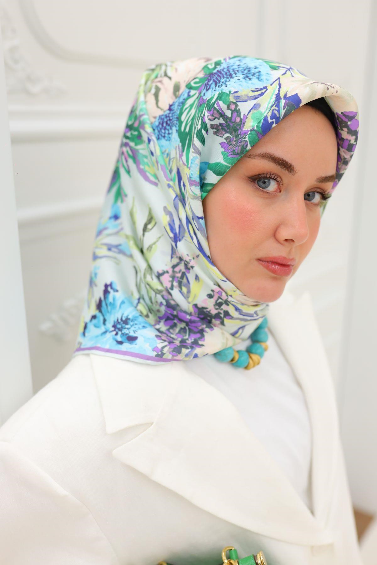 Silk Home Twill İpek Eşarp 11457-64