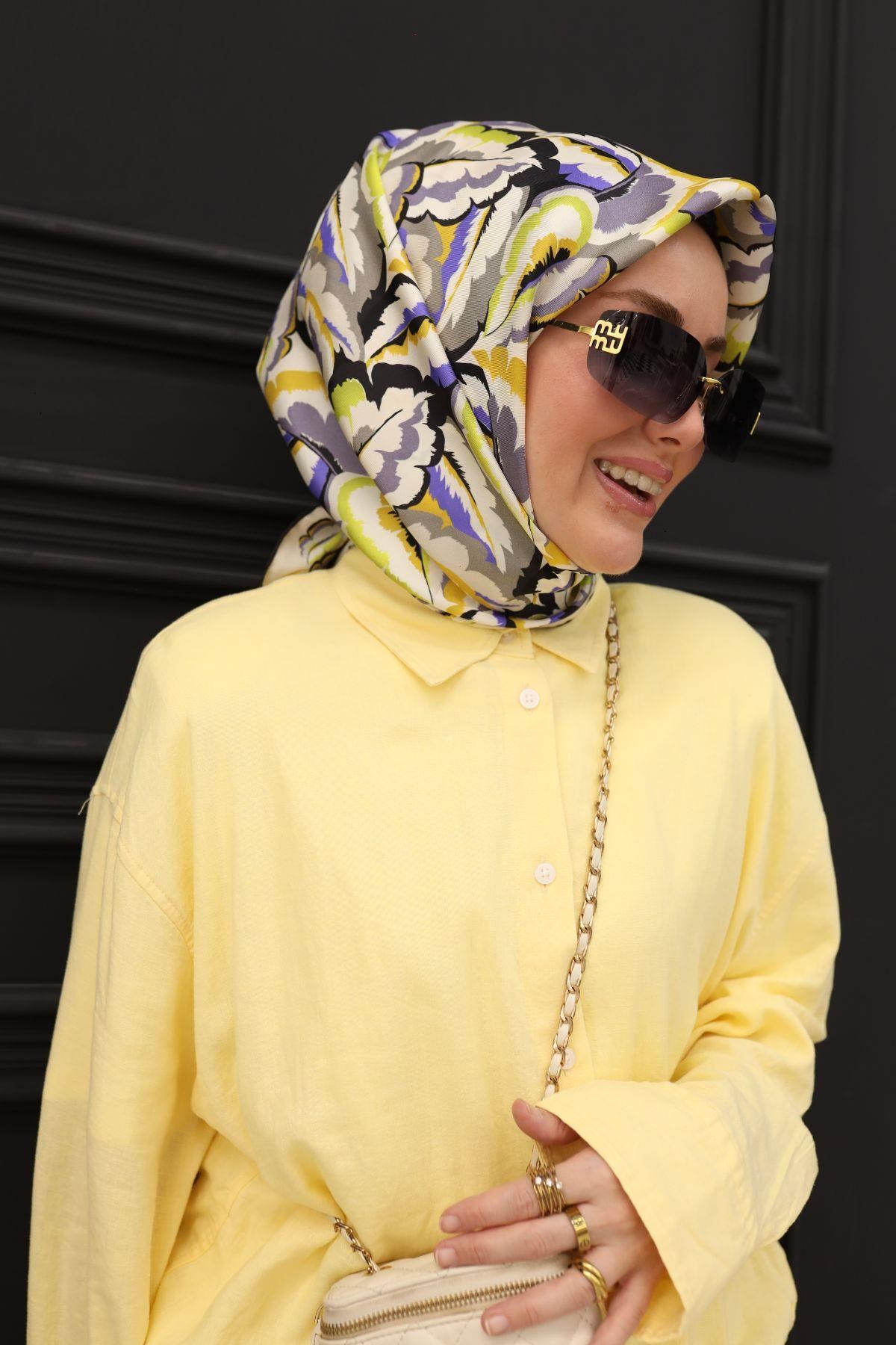 Silk Home Twill İpek Eşarp 11460-41