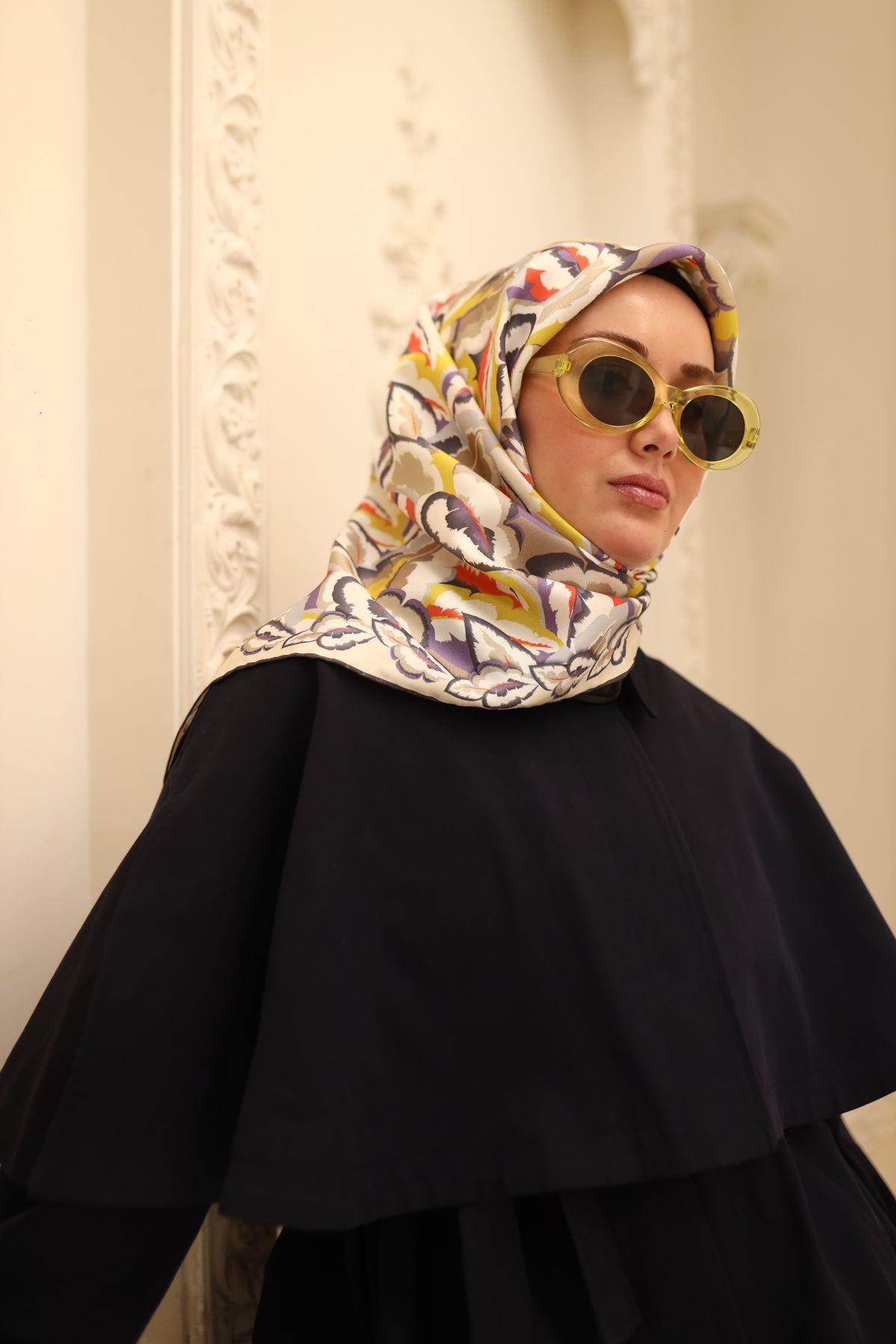 Silk Home Twill İpek Eşarp 11460-43