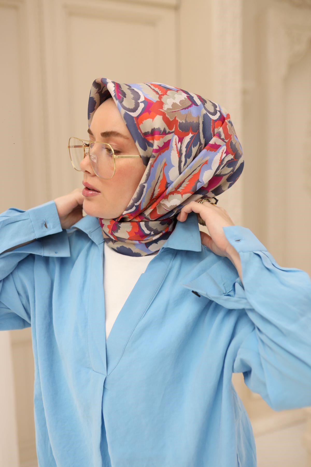 Silk Home Twill İpek Eşarp 11460-45