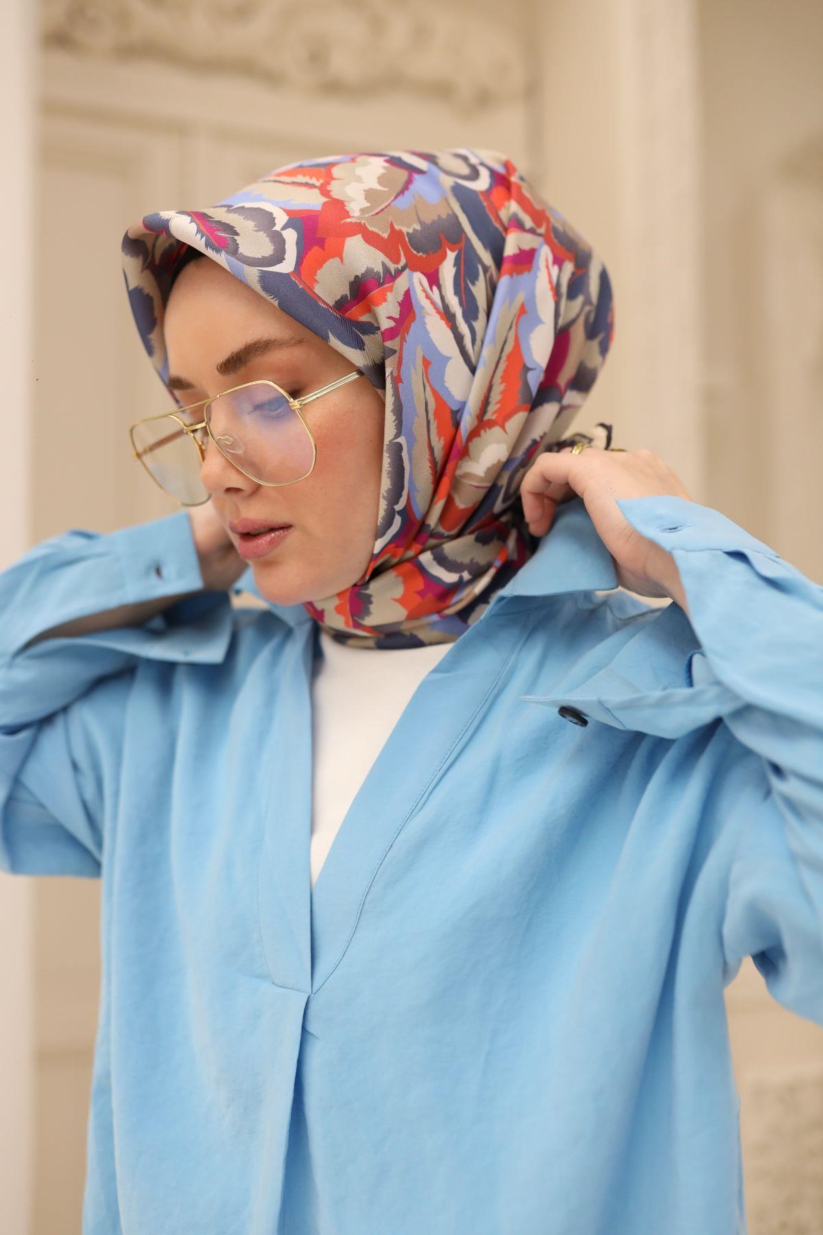 Silk Home Twill İpek Eşarp 11460-45
