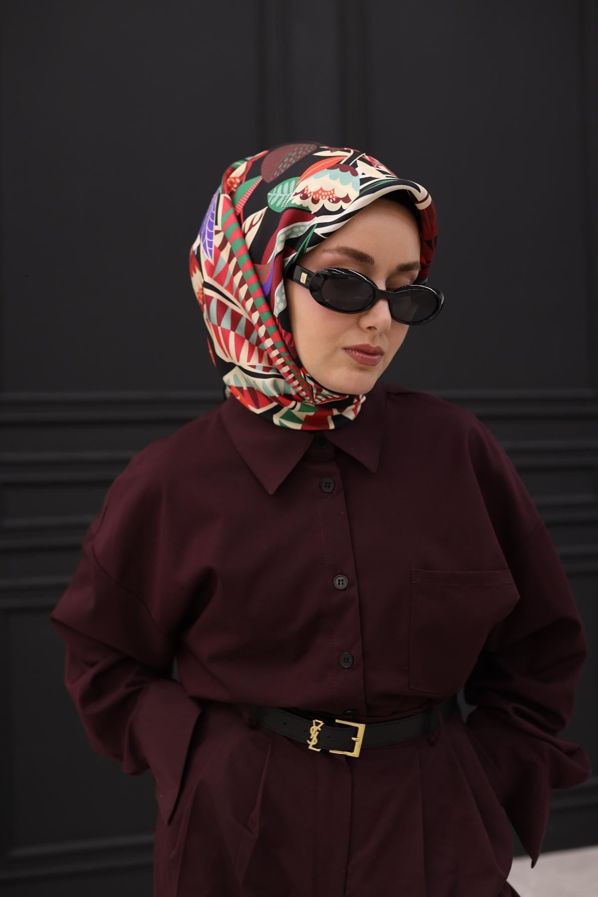 Silk Home Twill İpek Eşarp 11461-08