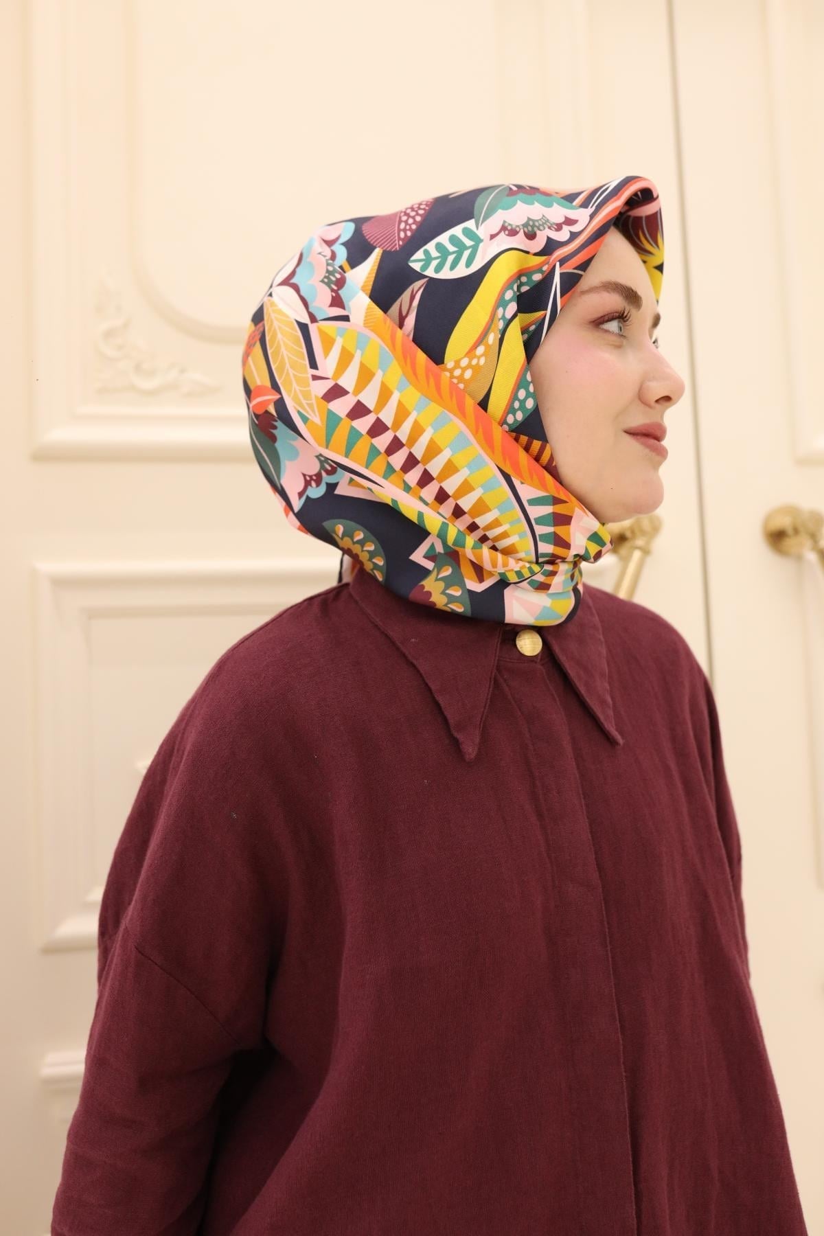 Silk Home Twill İpek Eşarp 11461-11