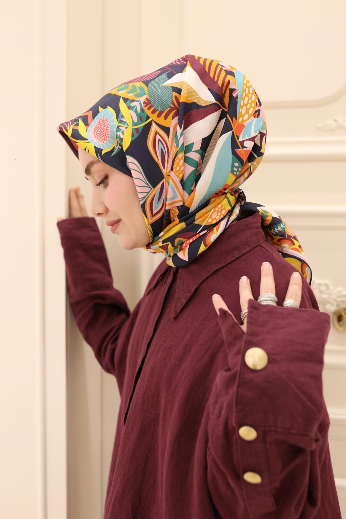 Silk Home Twill İpek Eşarp 11461-11