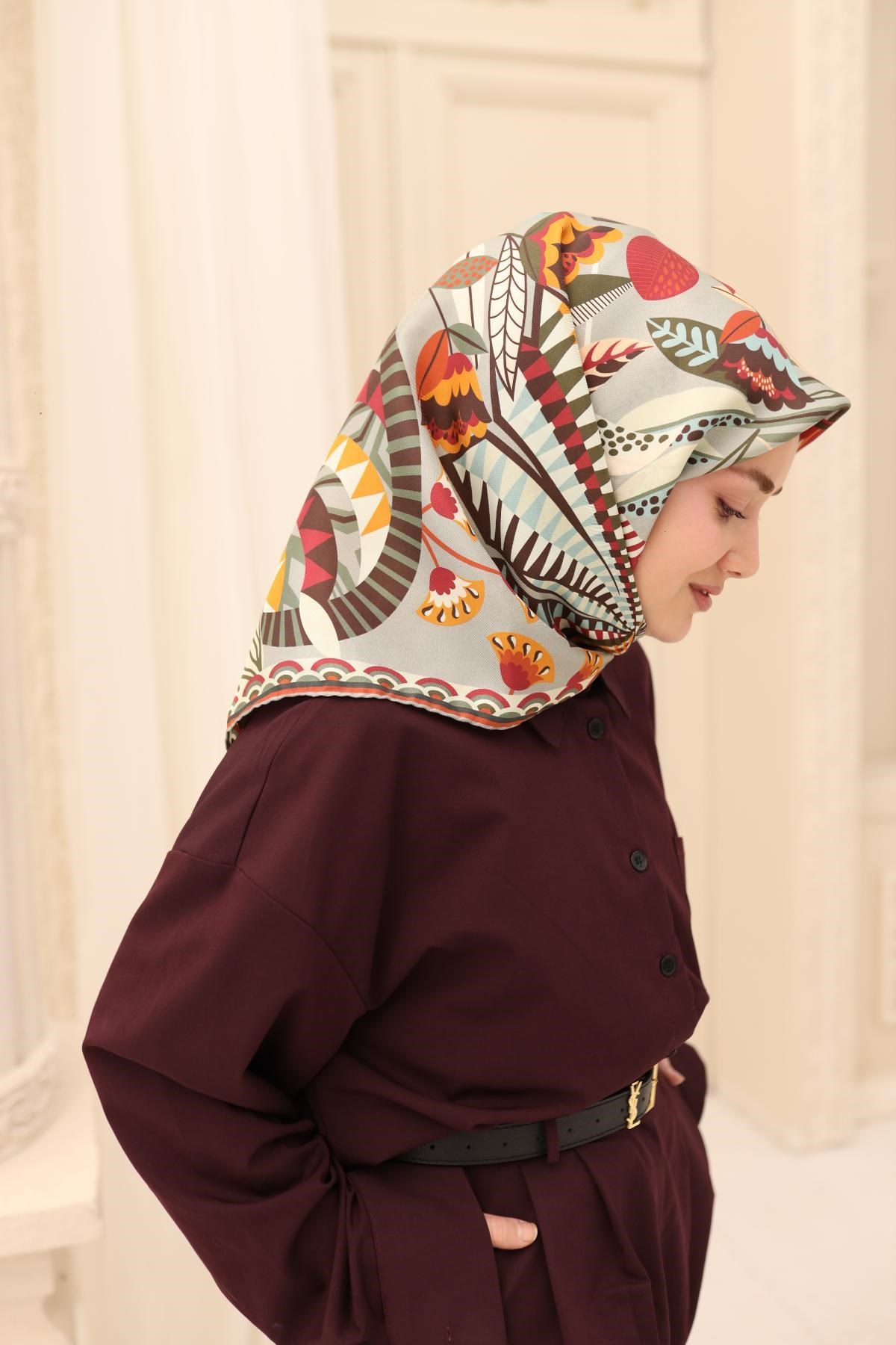 Silk Home Twill İpek Eşarp 11461-12