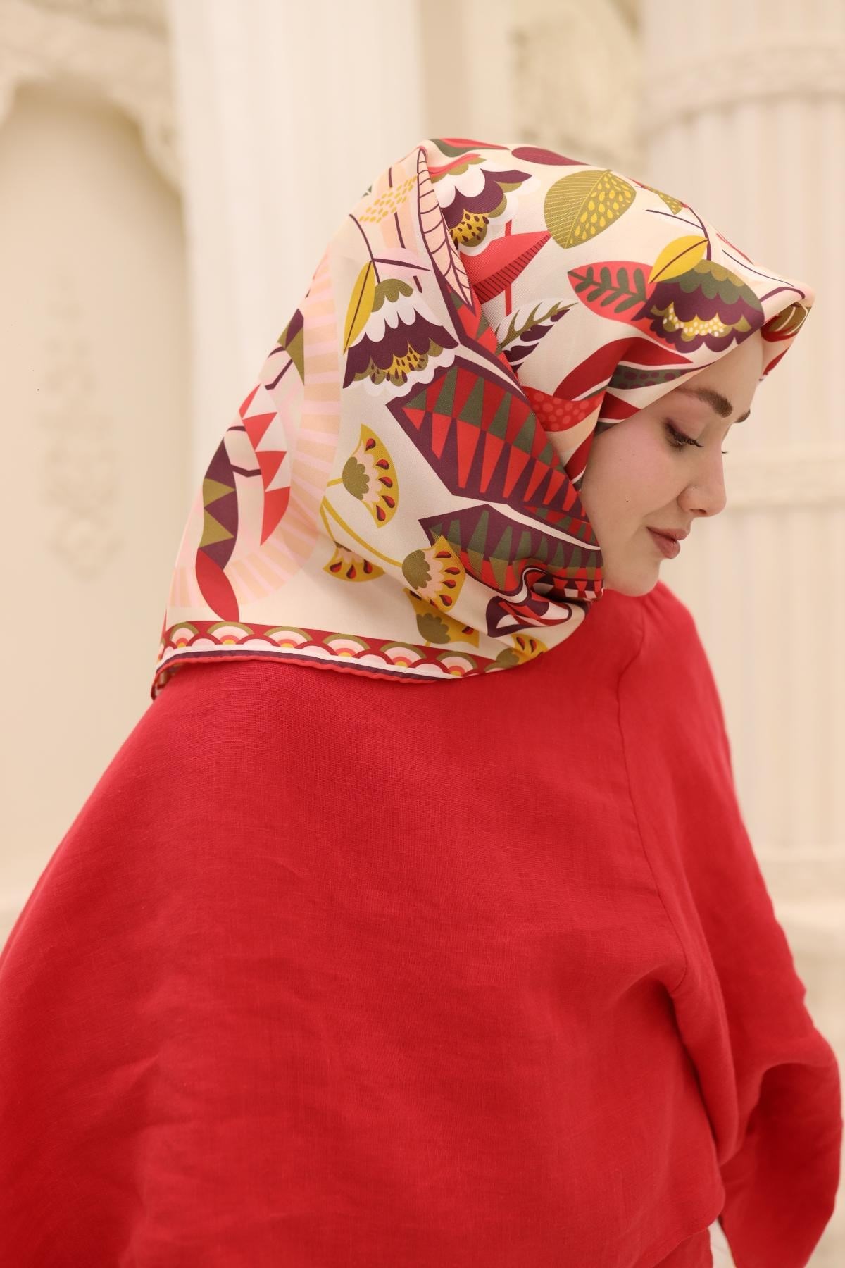 Silk Home Twill İpek Eşarp 11461-24