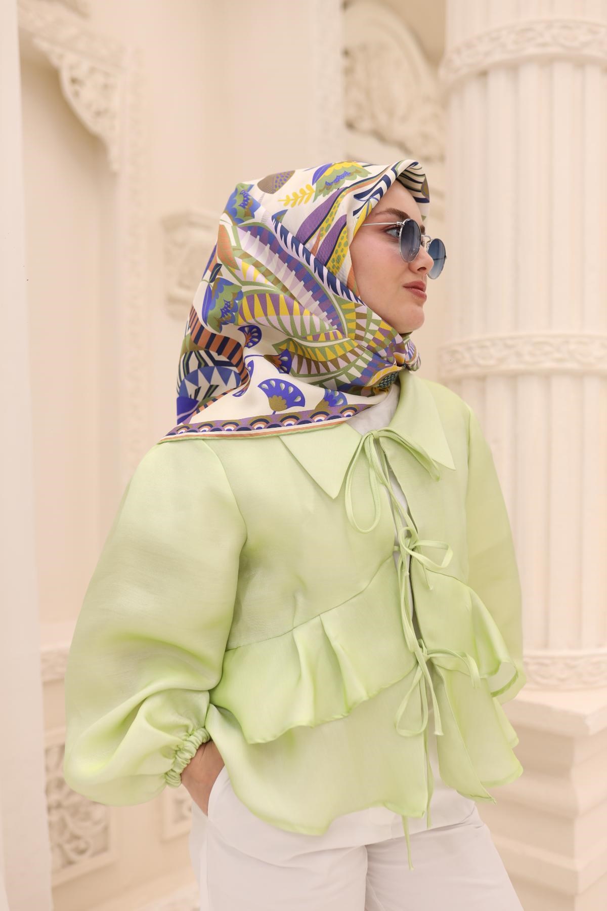 Silk Home Twill İpek Eşarp 11461-28