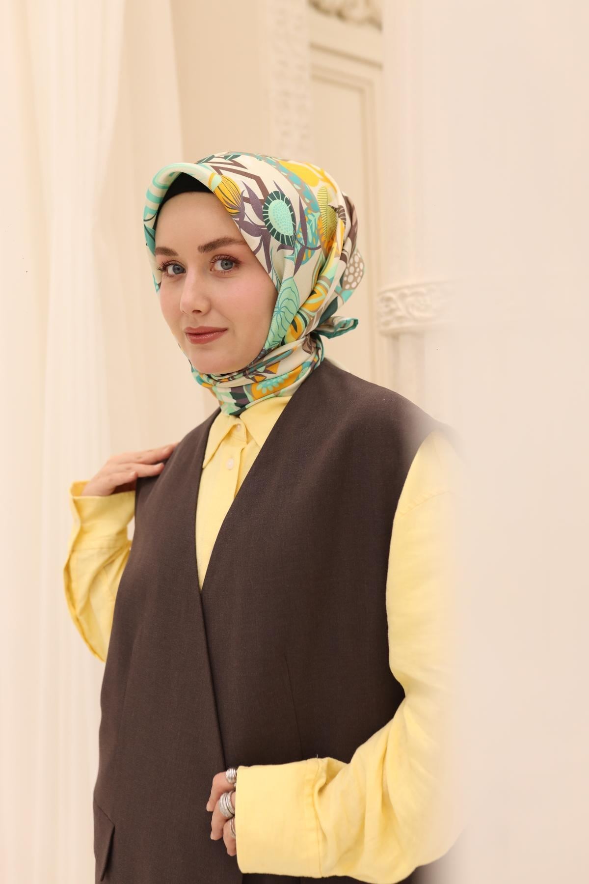 Silk Home Twill İpek Eşarp 11461-38