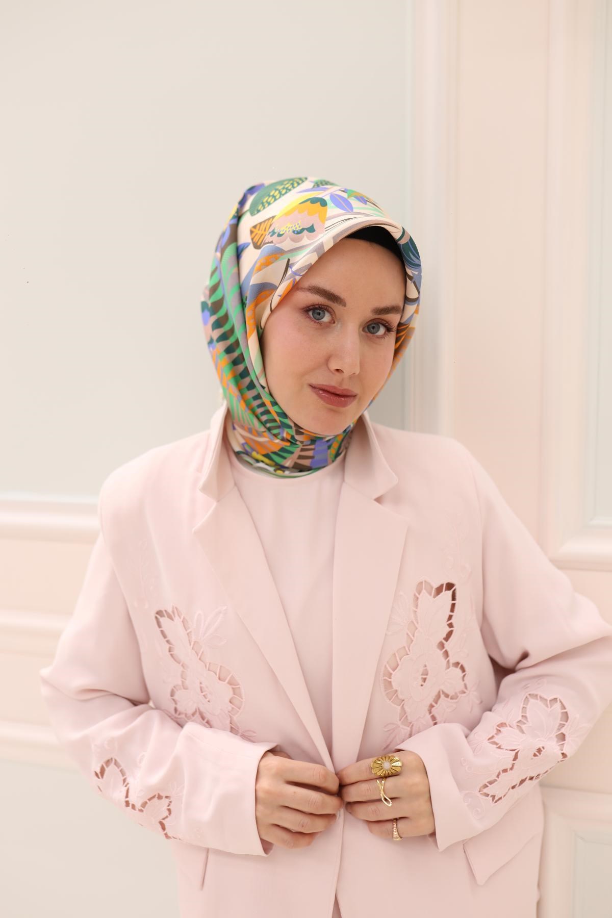 Silk Home Twill İpek Eşarp 11461-43