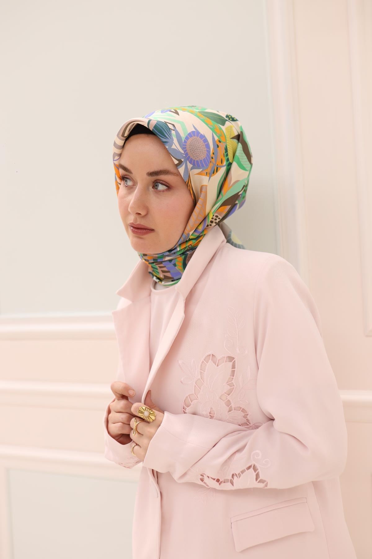 Silk Home Twill İpek Eşarp 11461-43