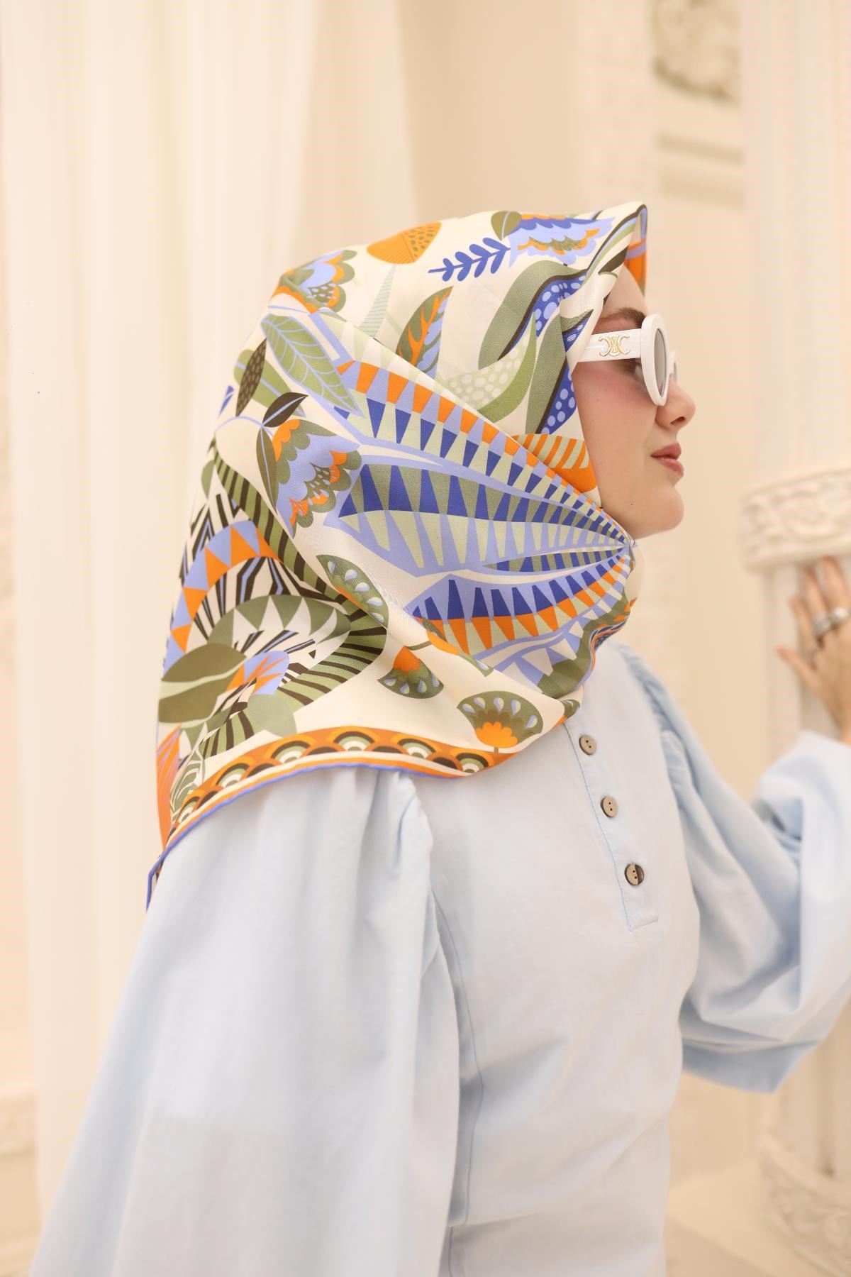 Silk Home Twill İpek Eşarp 11461-44