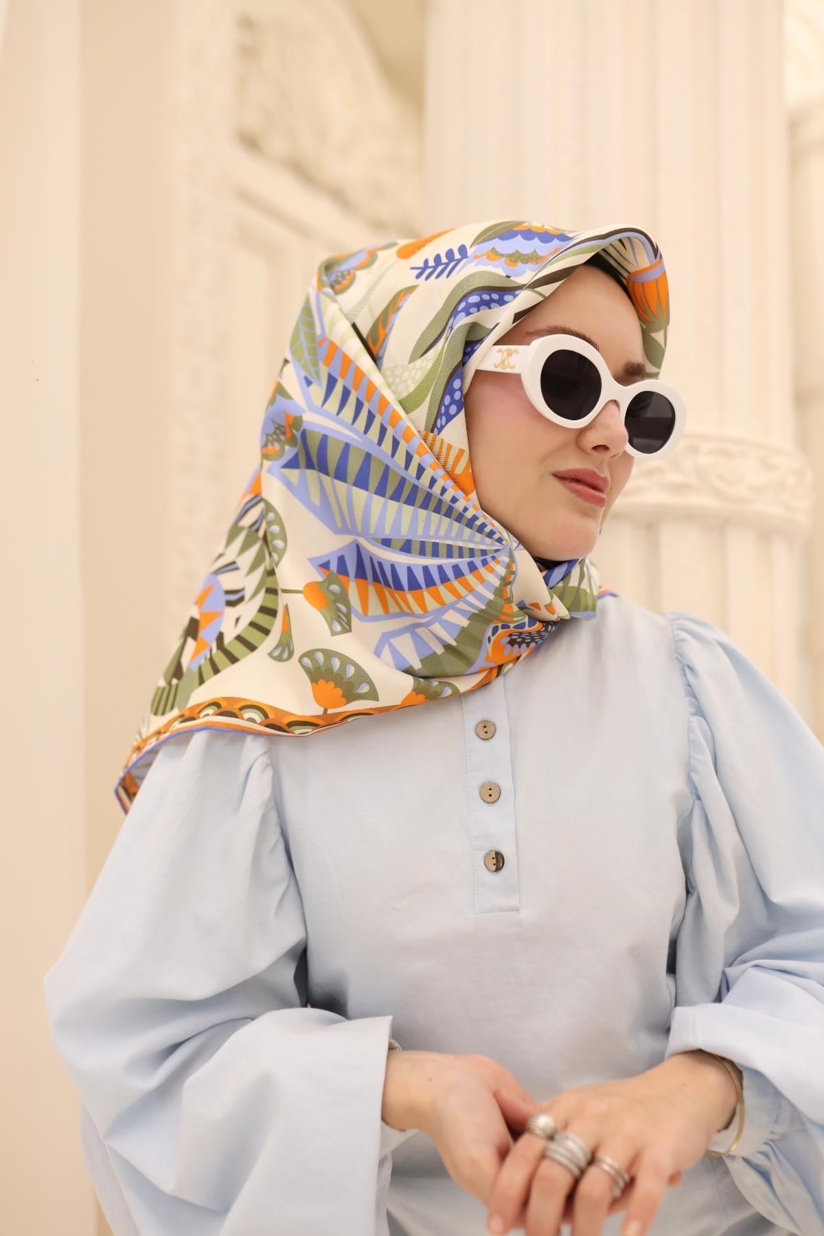 Silk Home Twill İpek Eşarp 11461-44