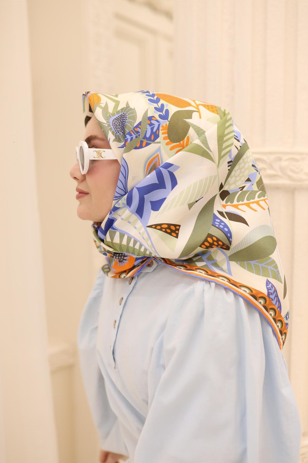 Silk Home Twill İpek Eşarp 11461-44
