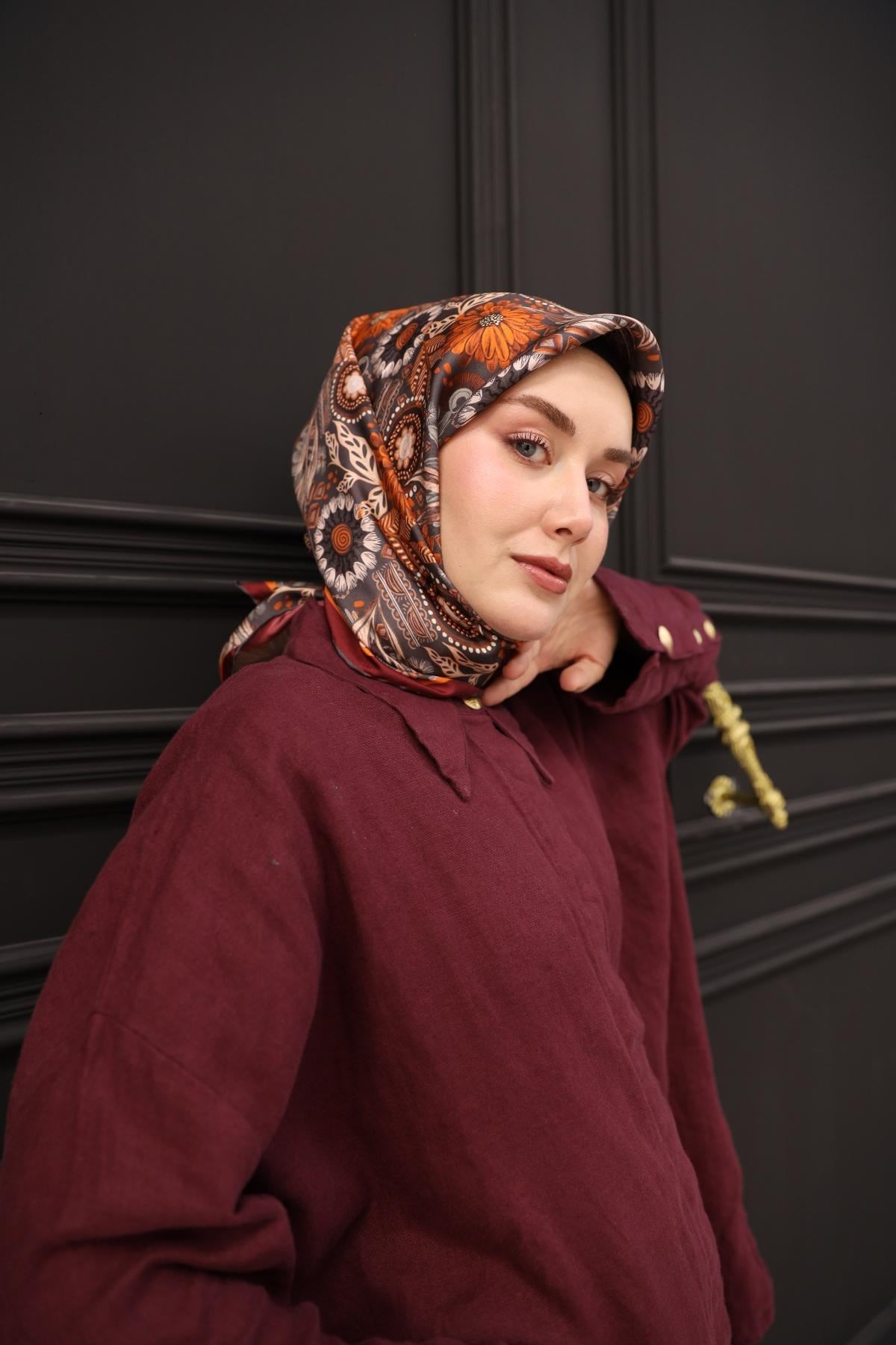 Silk Home Twill İpek Eşarp 11463-08