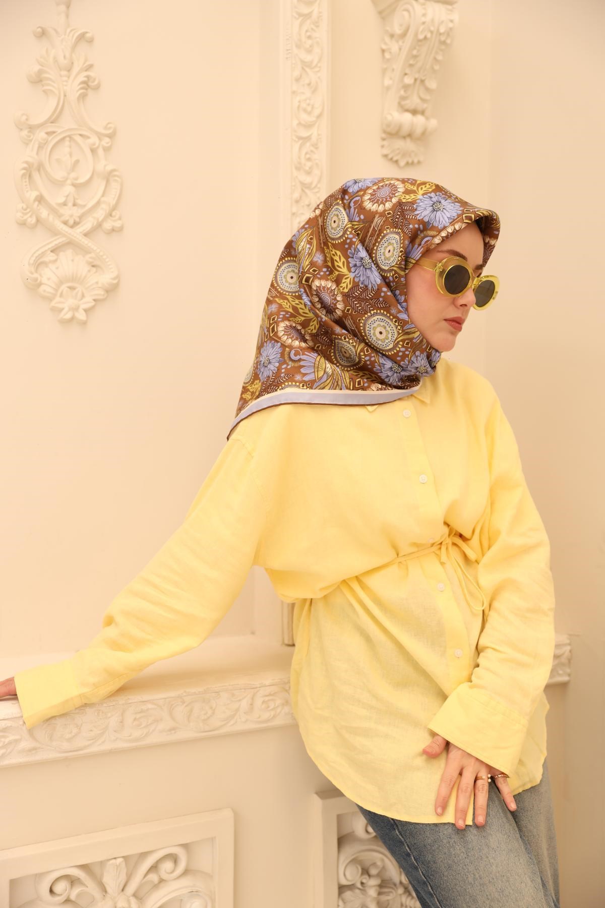 Silk Home Twill İpek Eşarp 11463-09