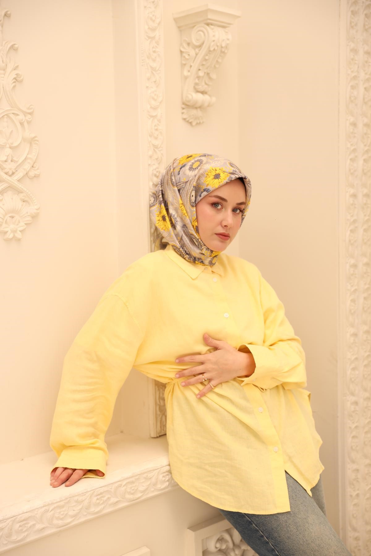Silk Home Twill İpek Eşarp 11463-11