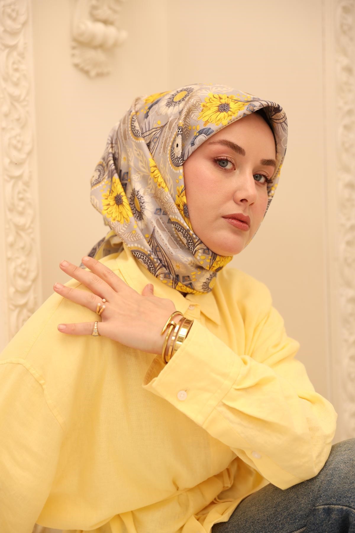 Silk Home Twill İpek Eşarp 11463-11