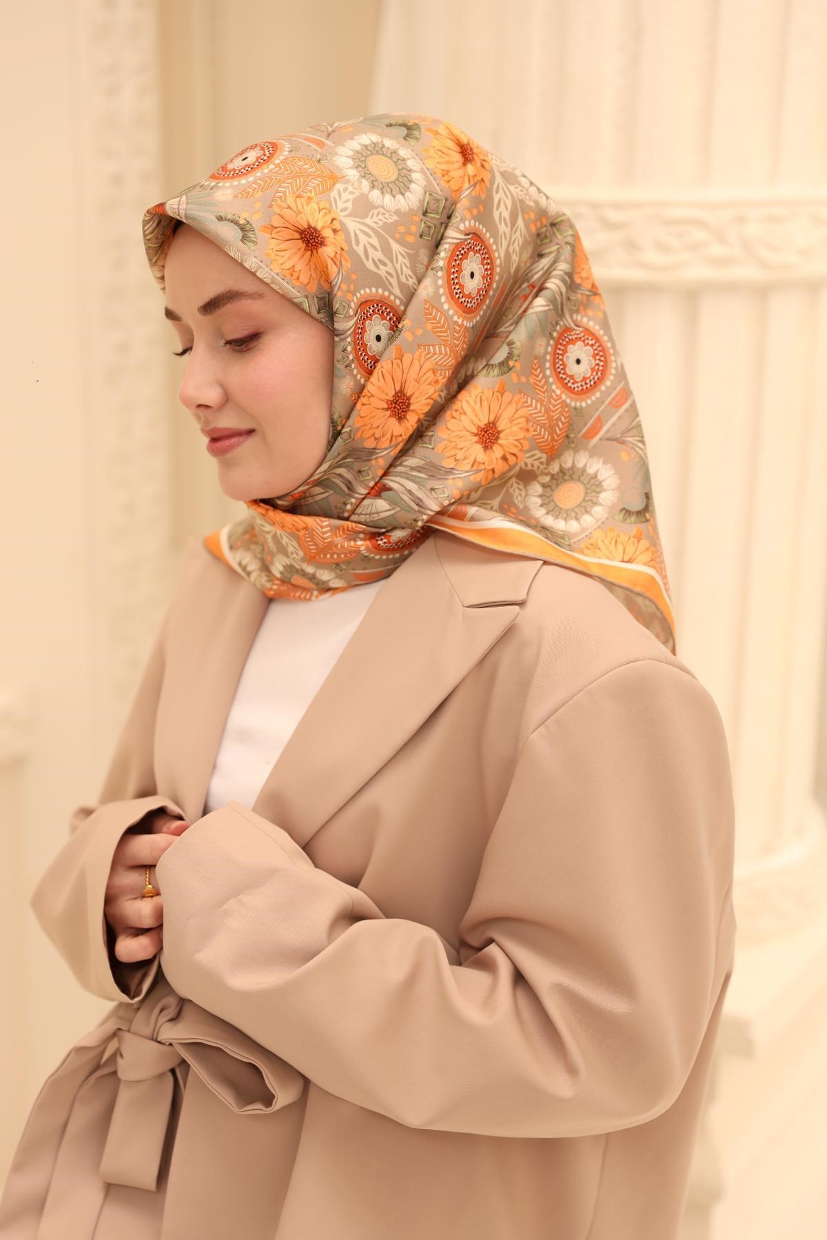 Silk Home Twill İpek Eşarp 11463-12