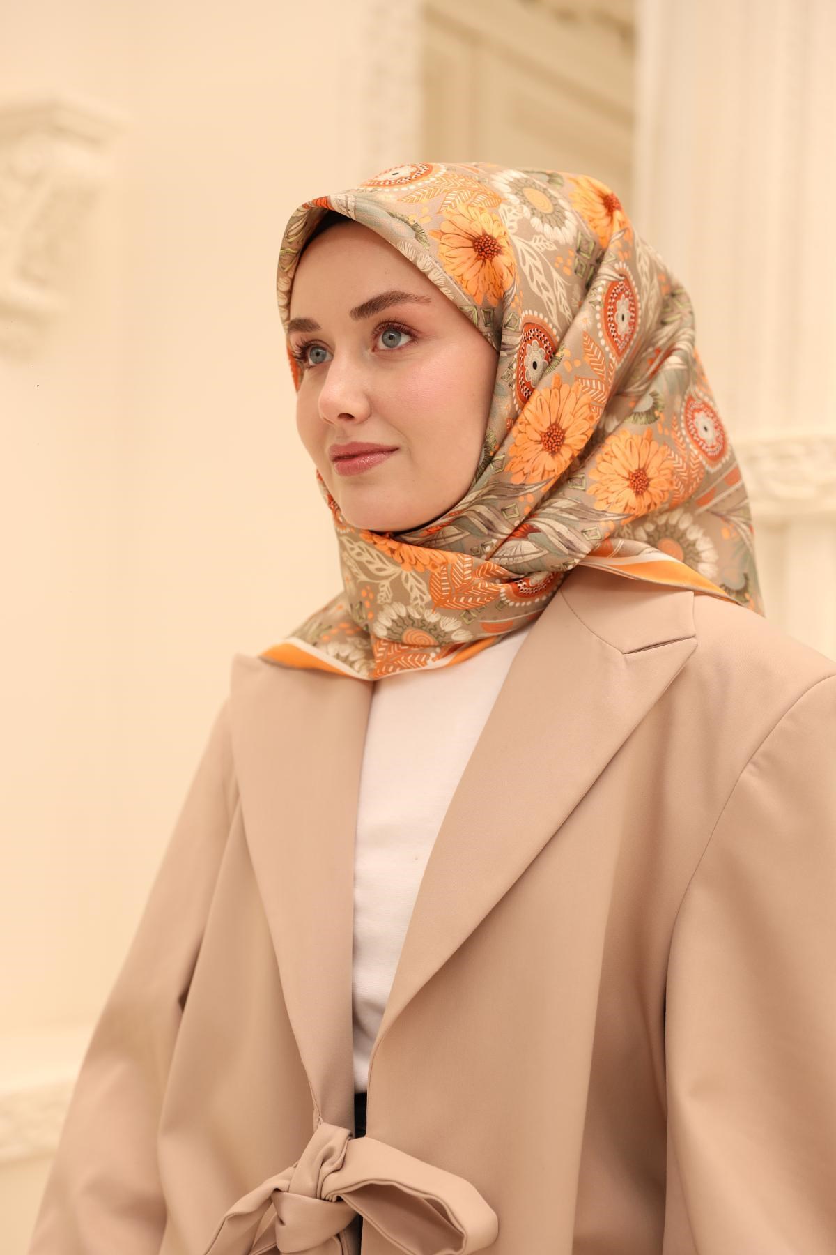 Silk Home Twill İpek Eşarp 11463-12